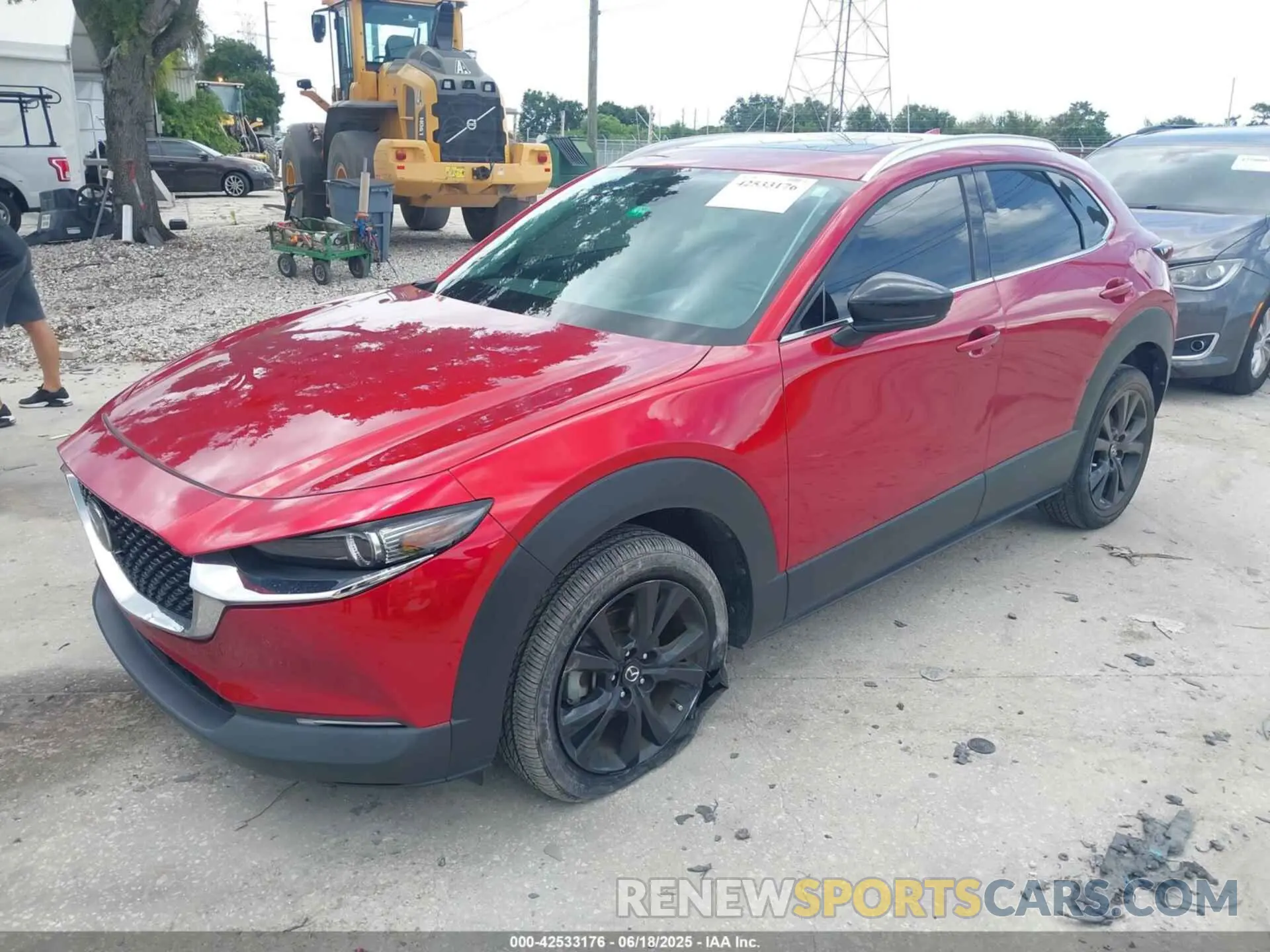 2 Фотография поврежденного автомобиля 3MVDMBDY3PM507398 MAZDA CX-30 2023