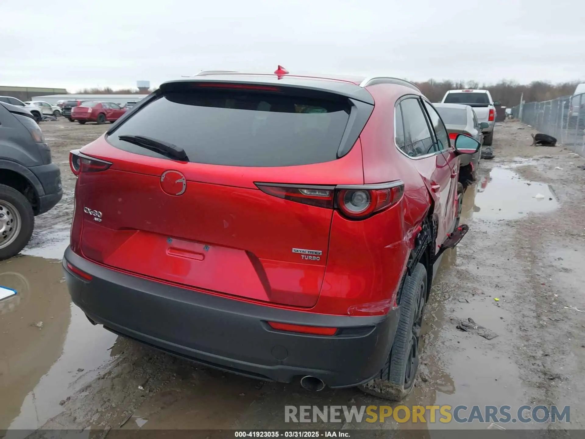4 Photograph of a damaged car 3MVDMBDY4PM536876 MAZDA CX-30 2023
