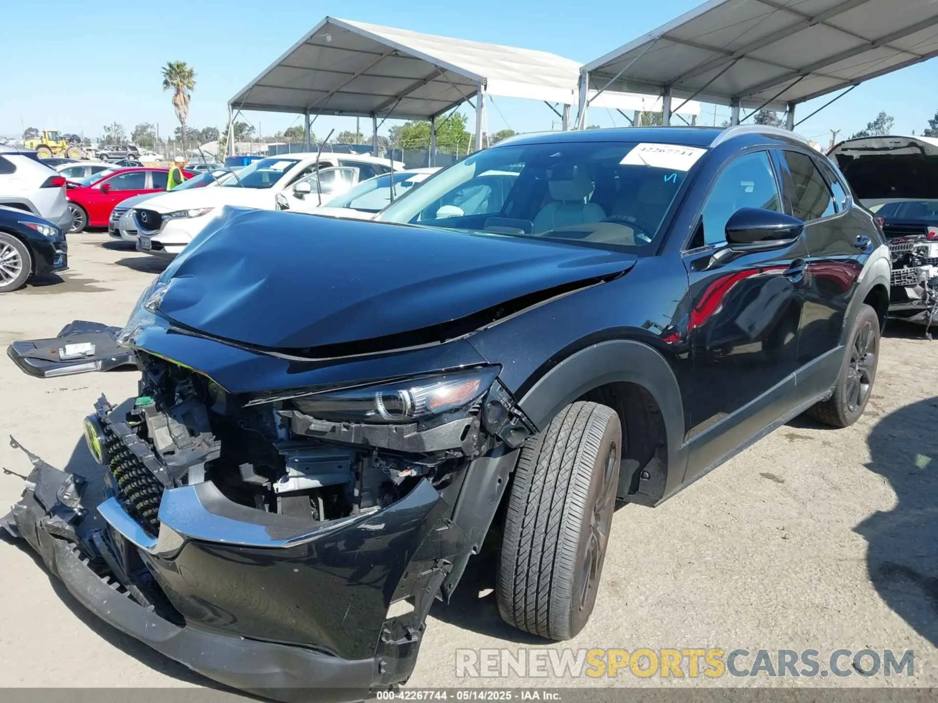 2 Photograph of a damaged car 3MVDMBDY9PM588892 MAZDA CX-30 2023