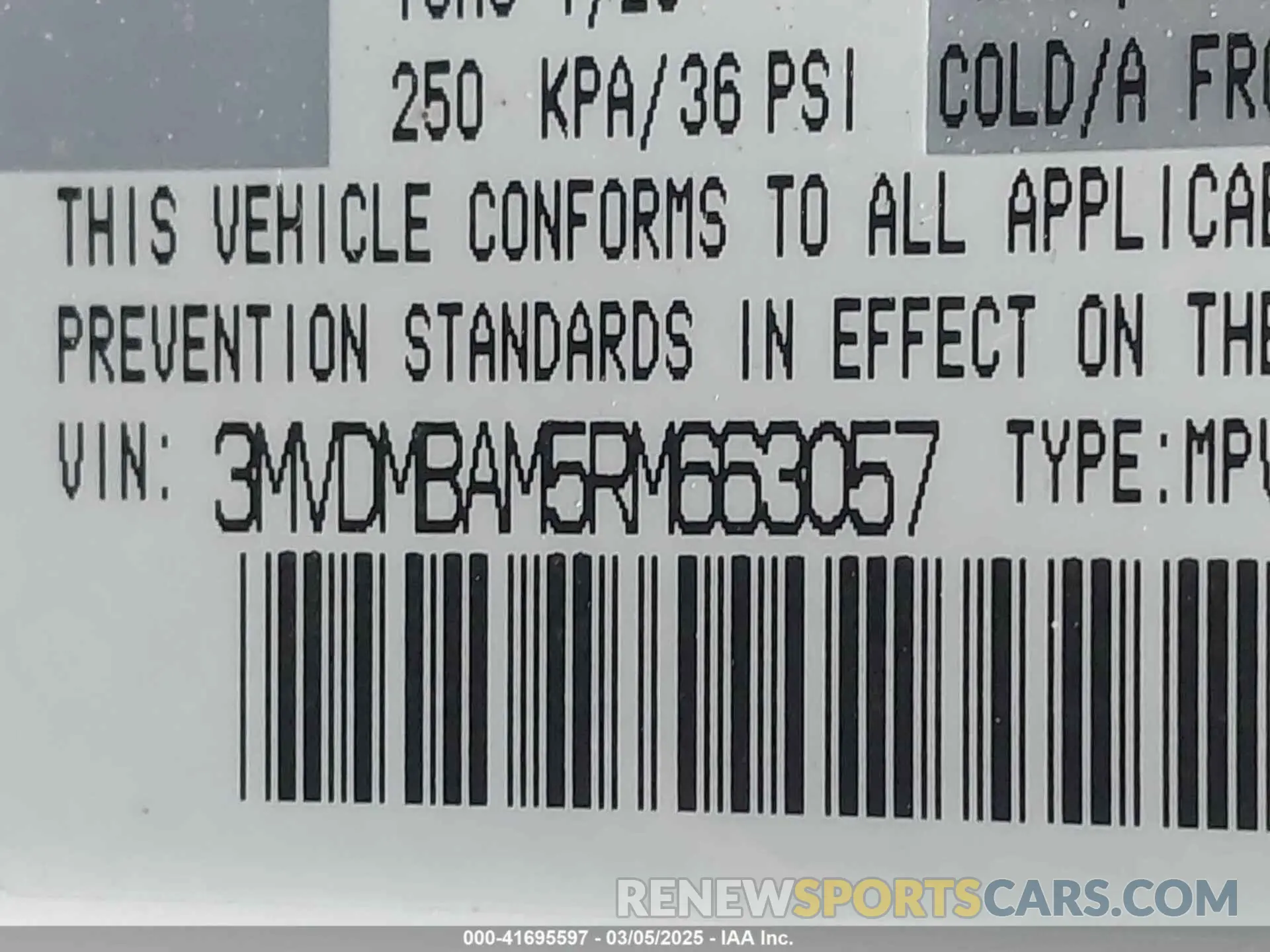 9 Photograph of a damaged car 3MVDMBAM5RM663057 MAZDA CX-30 2024