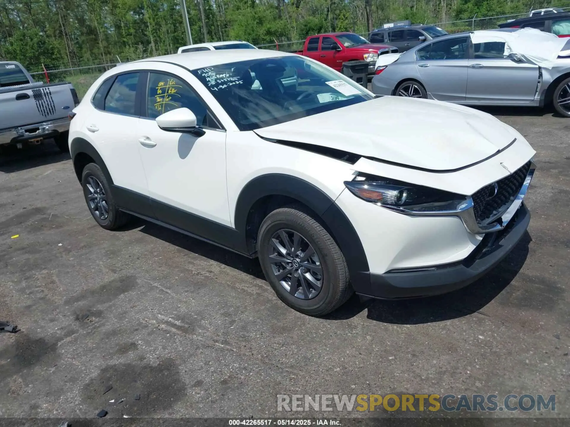 1 Photograph of a damaged car 3MVDMBAM6RM615440 MAZDA CX-30 2024