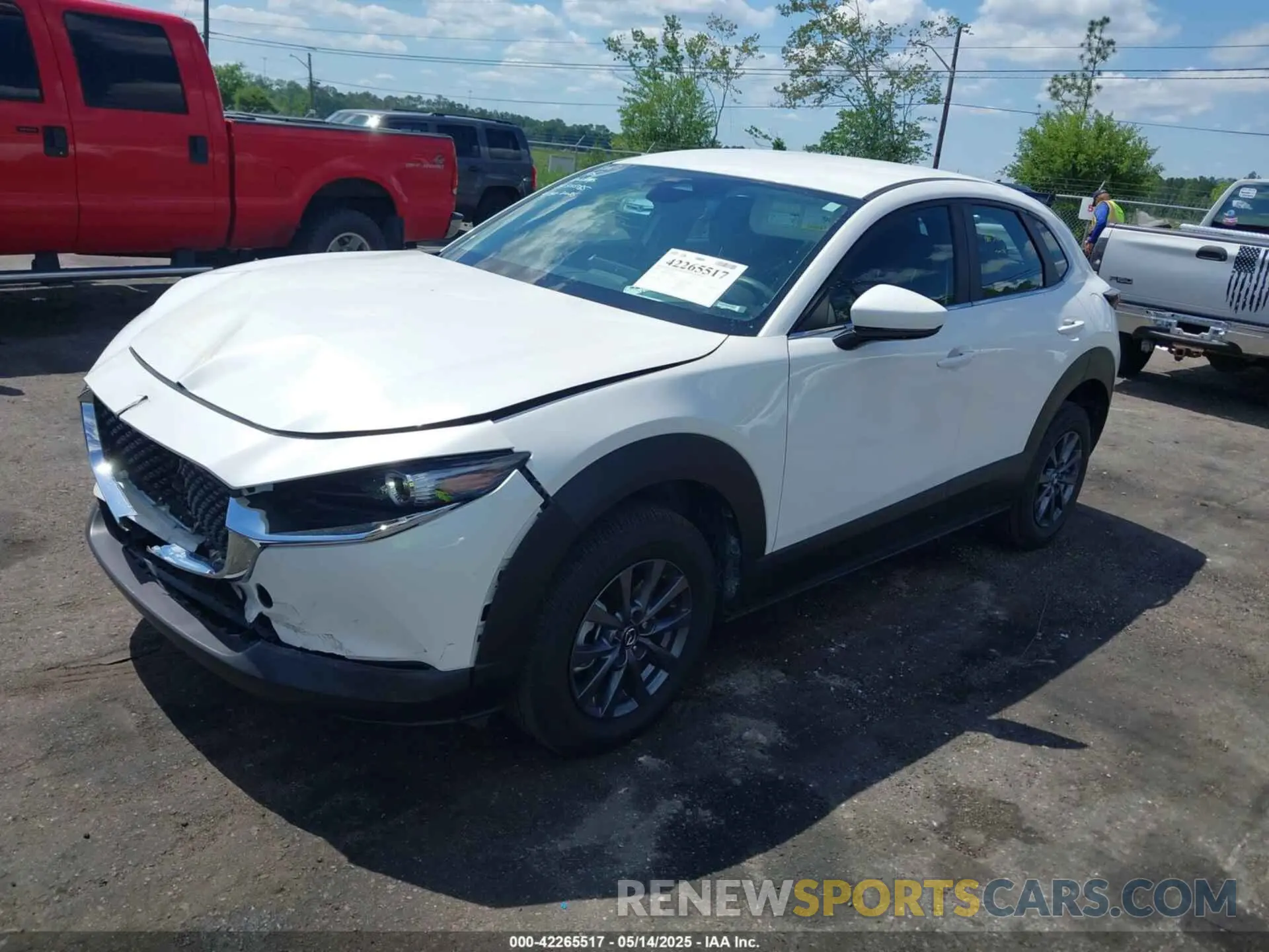 2 Photograph of a damaged car 3MVDMBAM6RM615440 MAZDA CX-30 2024