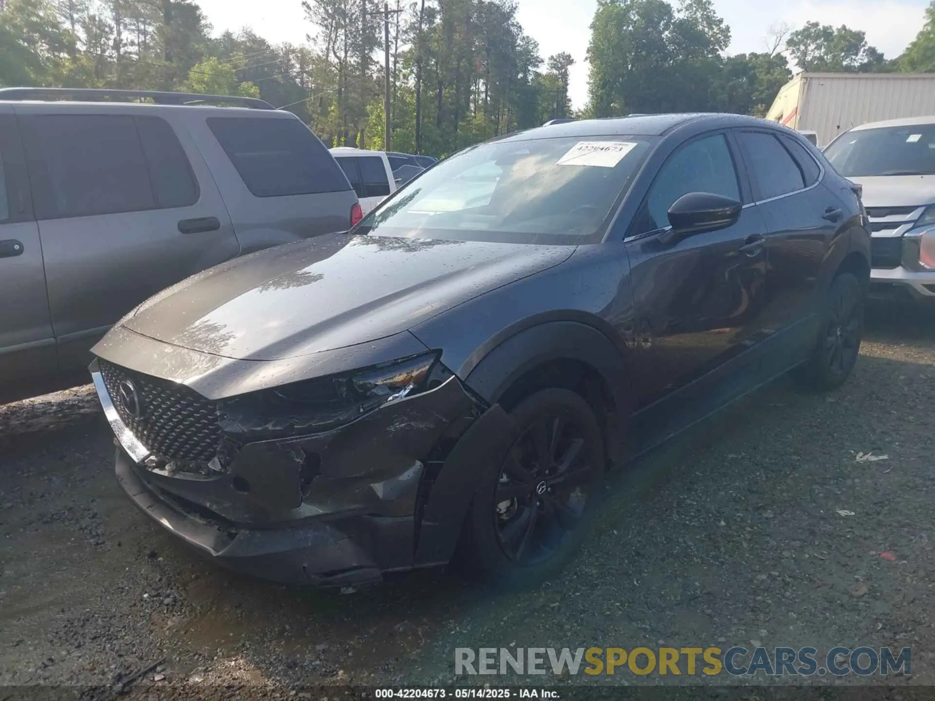 2 Photograph of a damaged car 3MVDMBBM1RM634542 MAZDA CX-30 2024