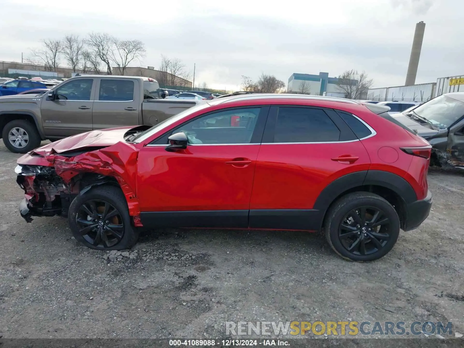 14 Фотография поврежденного автомобиля 3MVDMBBM1RM703360 MAZDA CX-30 2024