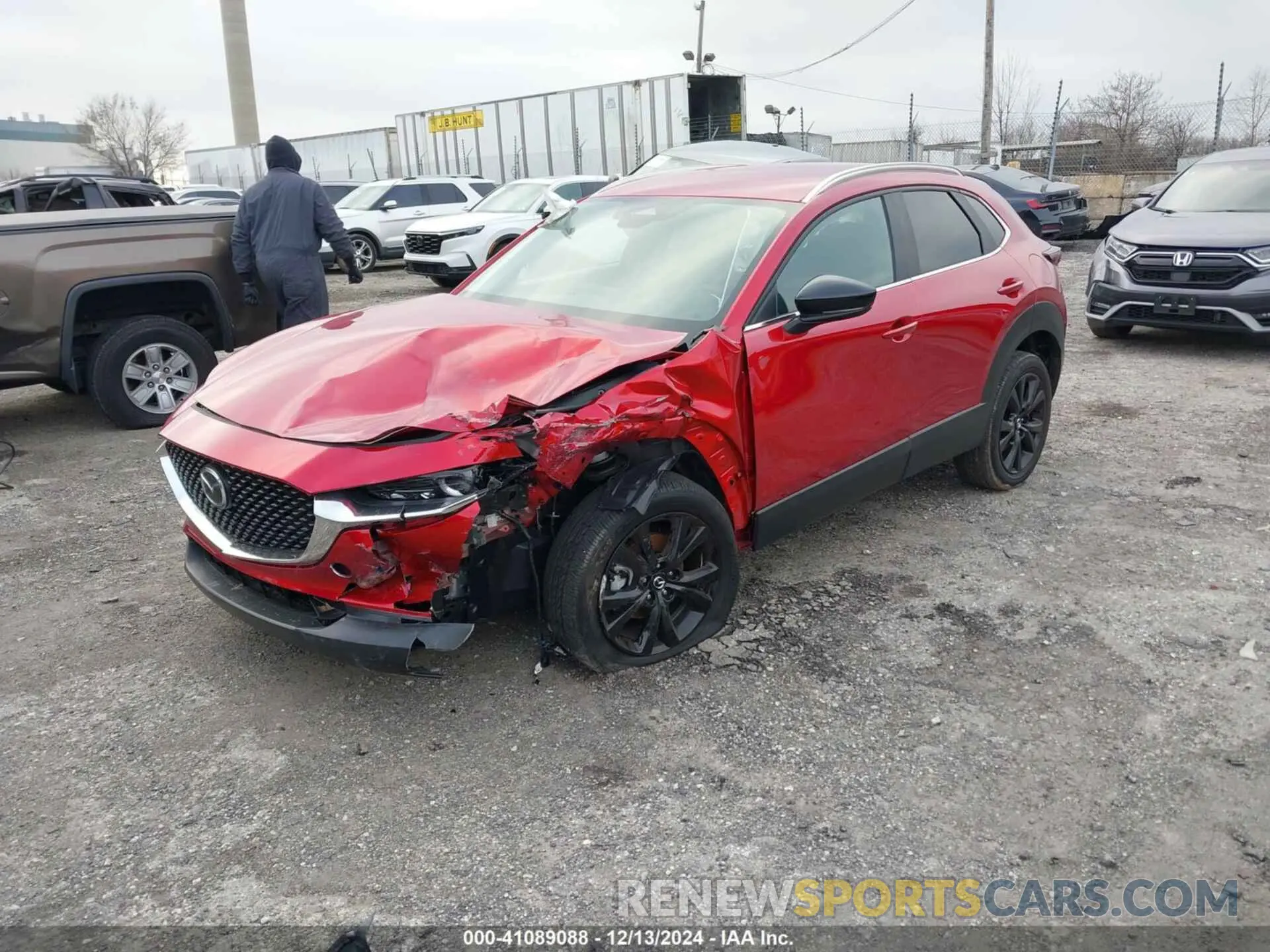 2 Фотография поврежденного автомобиля 3MVDMBBM1RM703360 MAZDA CX-30 2024