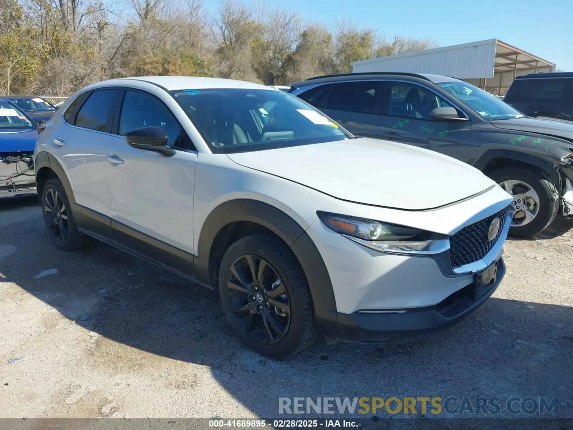 1 Photograph of a damaged car 3MVDMBBM4RM625284 MAZDA CX-30 2024
