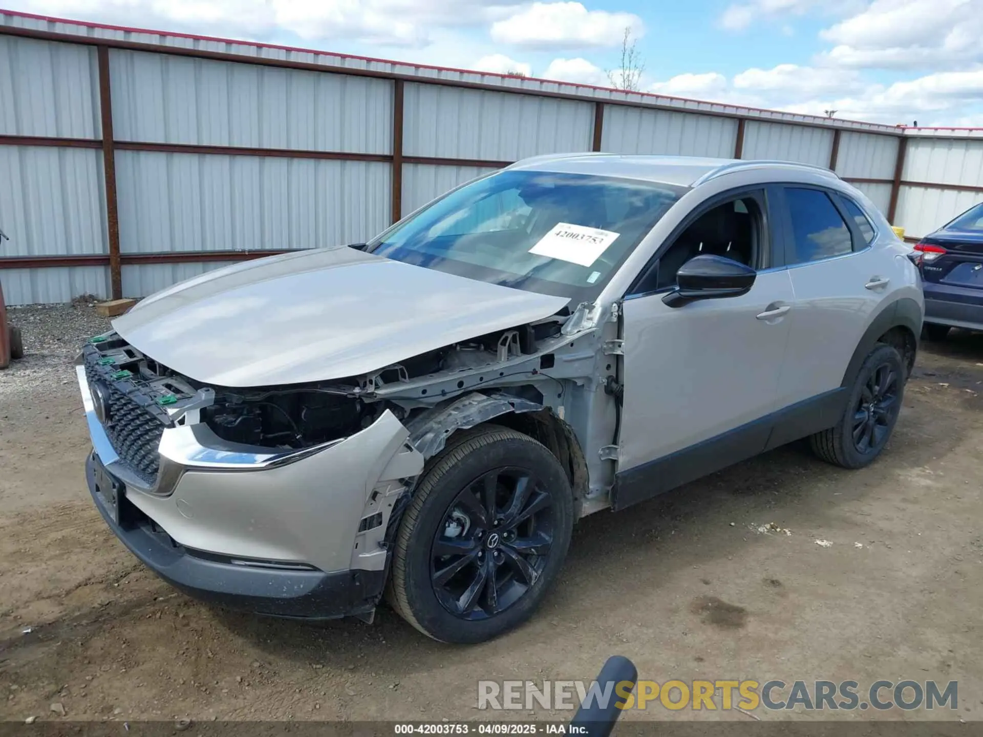 2 Photograph of a damaged car 3MVDMBBM5RM696655 MAZDA CX-30 2024