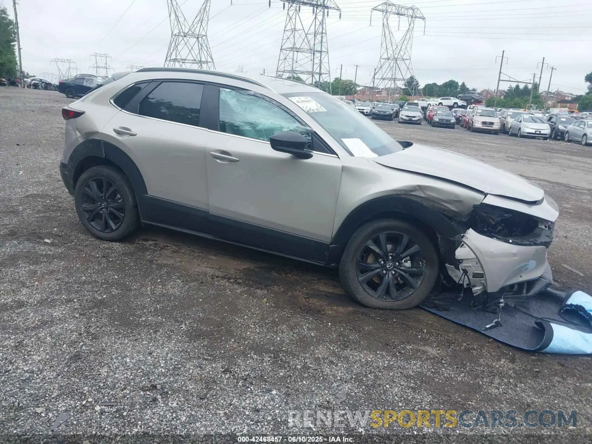 1 Фотография поврежденного автомобиля 3MVDMBBM9RM602244 MAZDA CX-30 2024