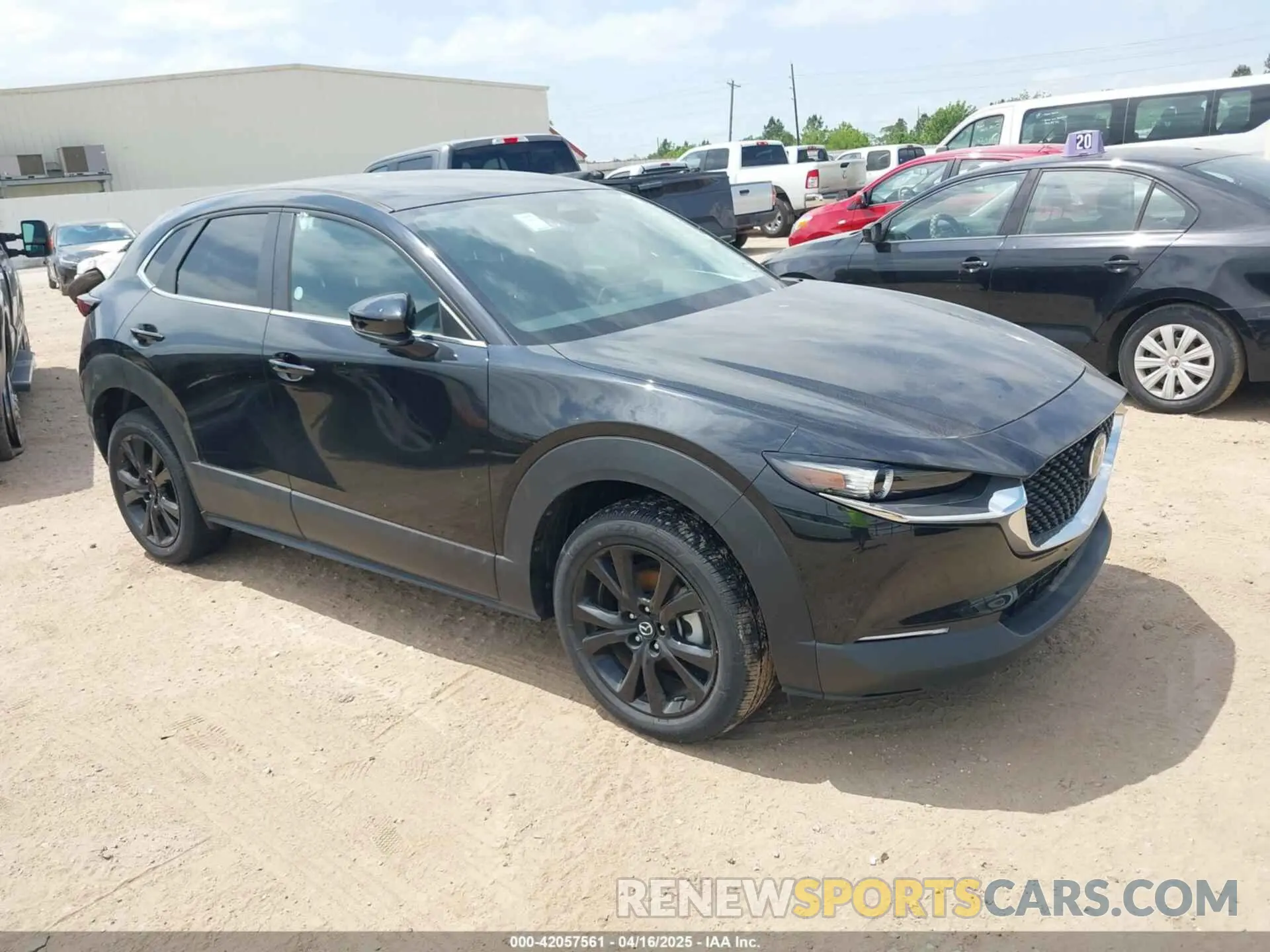 1 Photograph of a damaged car 3MVDMBBMXRM625841 MAZDA CX-30 2024