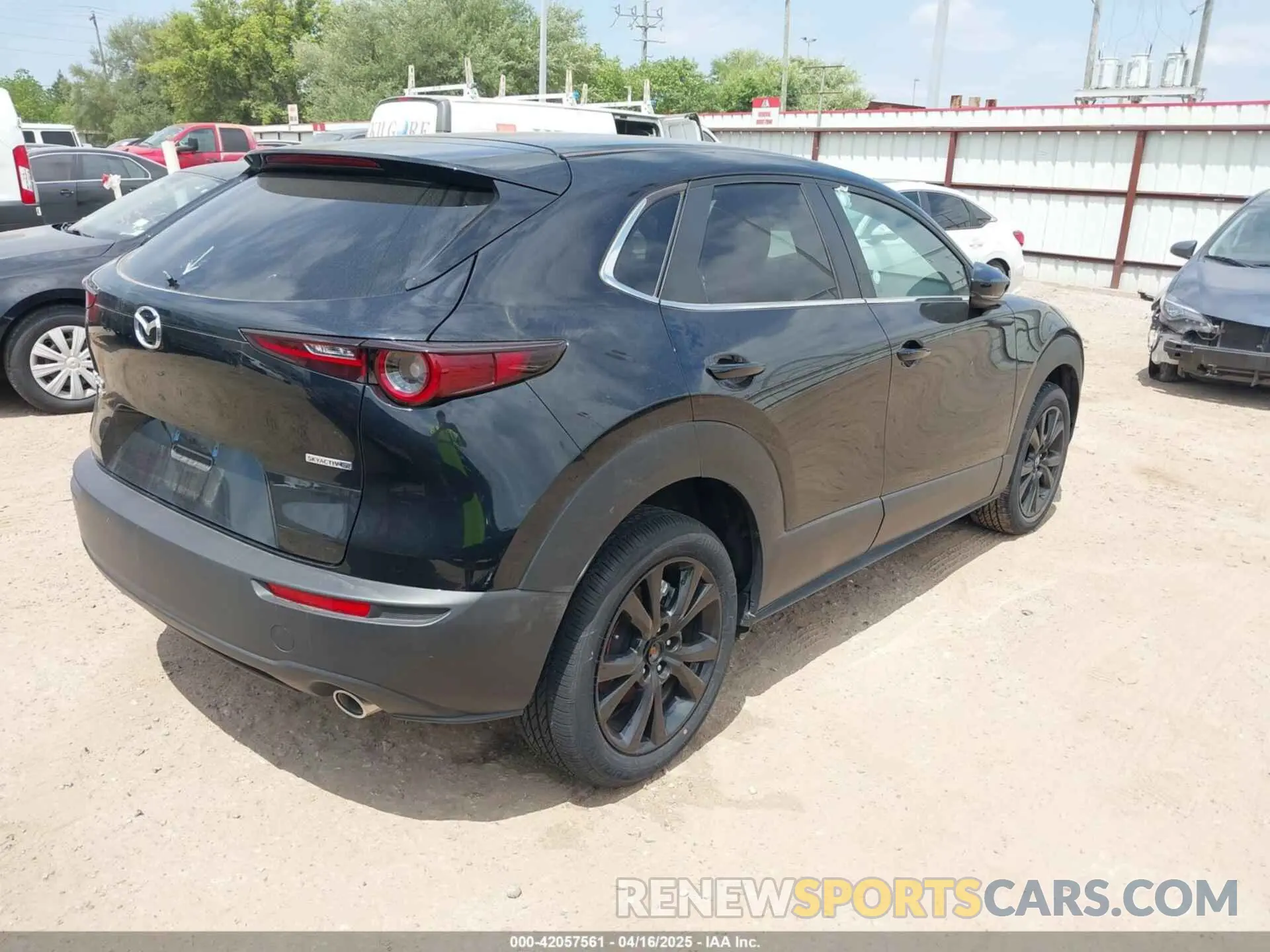 4 Photograph of a damaged car 3MVDMBBMXRM625841 MAZDA CX-30 2024