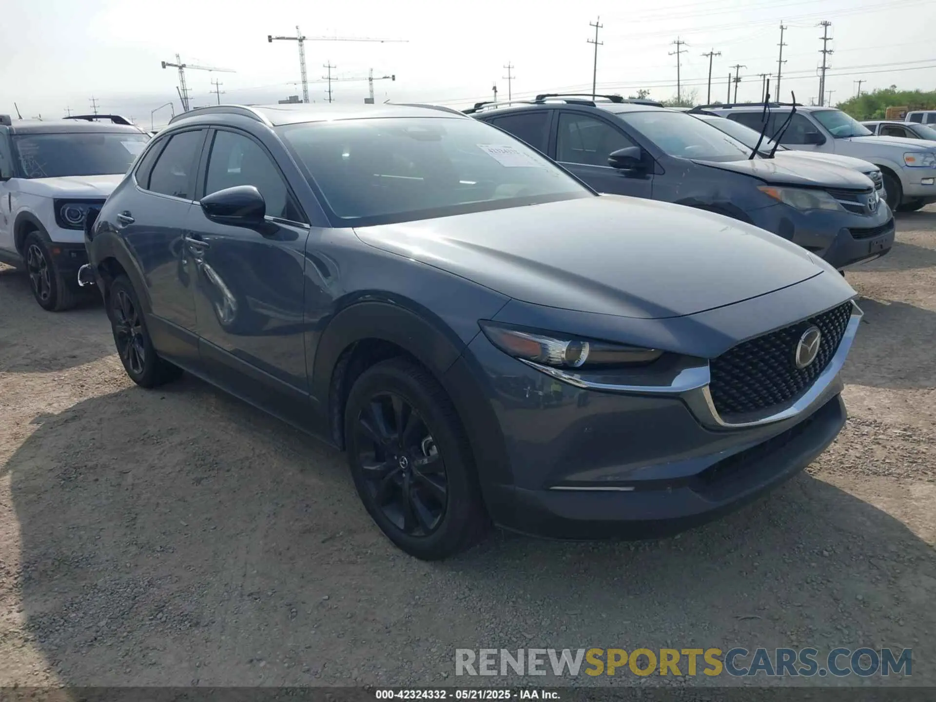 1 Photograph of a damaged car 3MVDMBCM0RM681804 MAZDA CX-30 2024