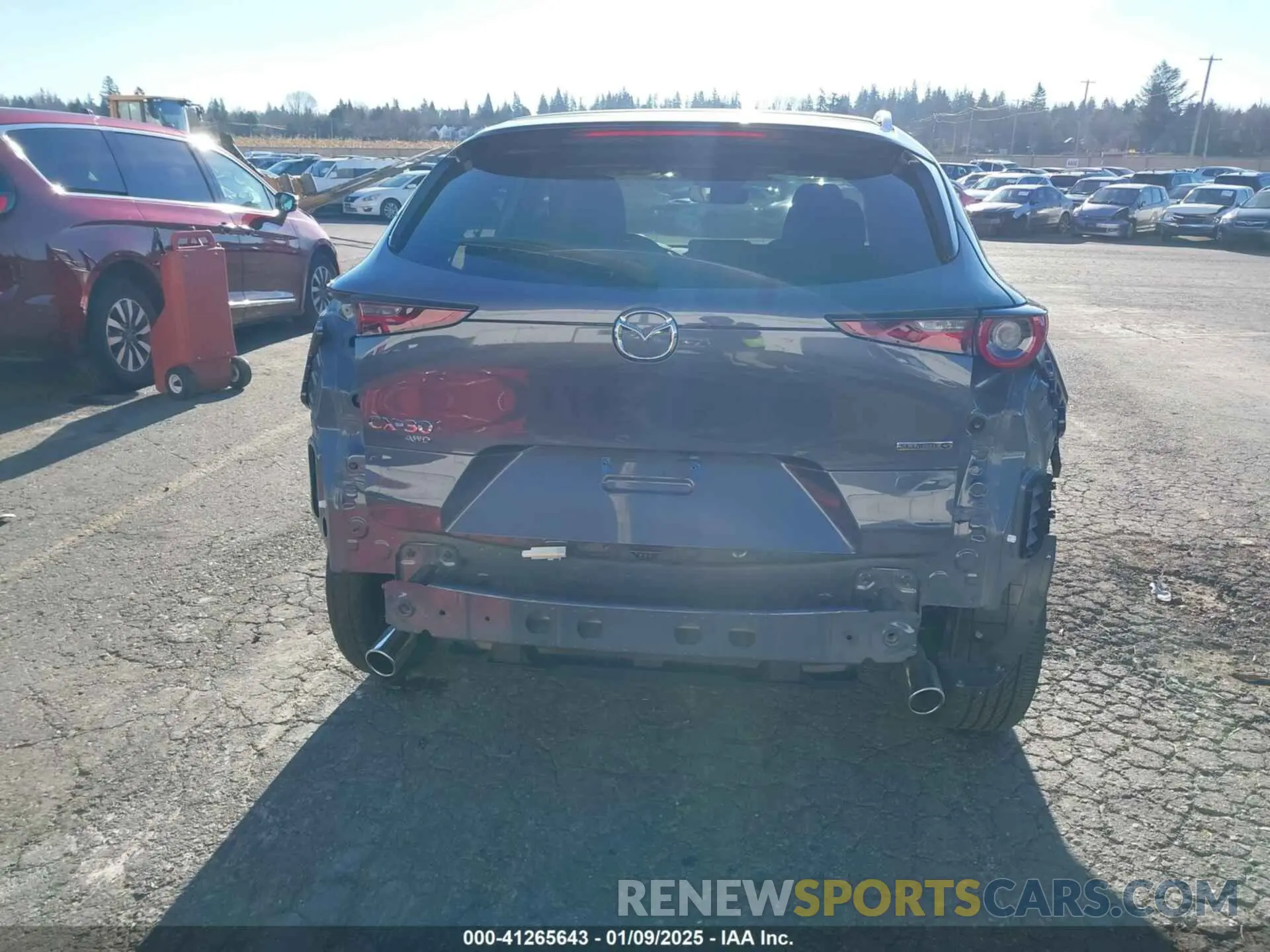 17 Photograph of a damaged car 3MVDMBCM2RM621362 MAZDA CX-30 2024