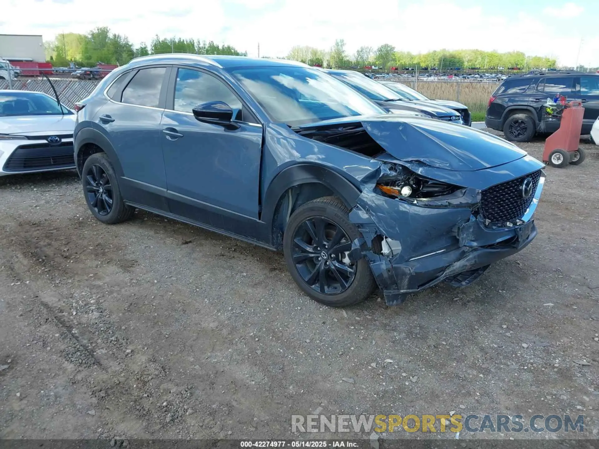 1 Фотография поврежденного автомобиля 3MVDMBCM3RM664365 MAZDA CX-30 2024
