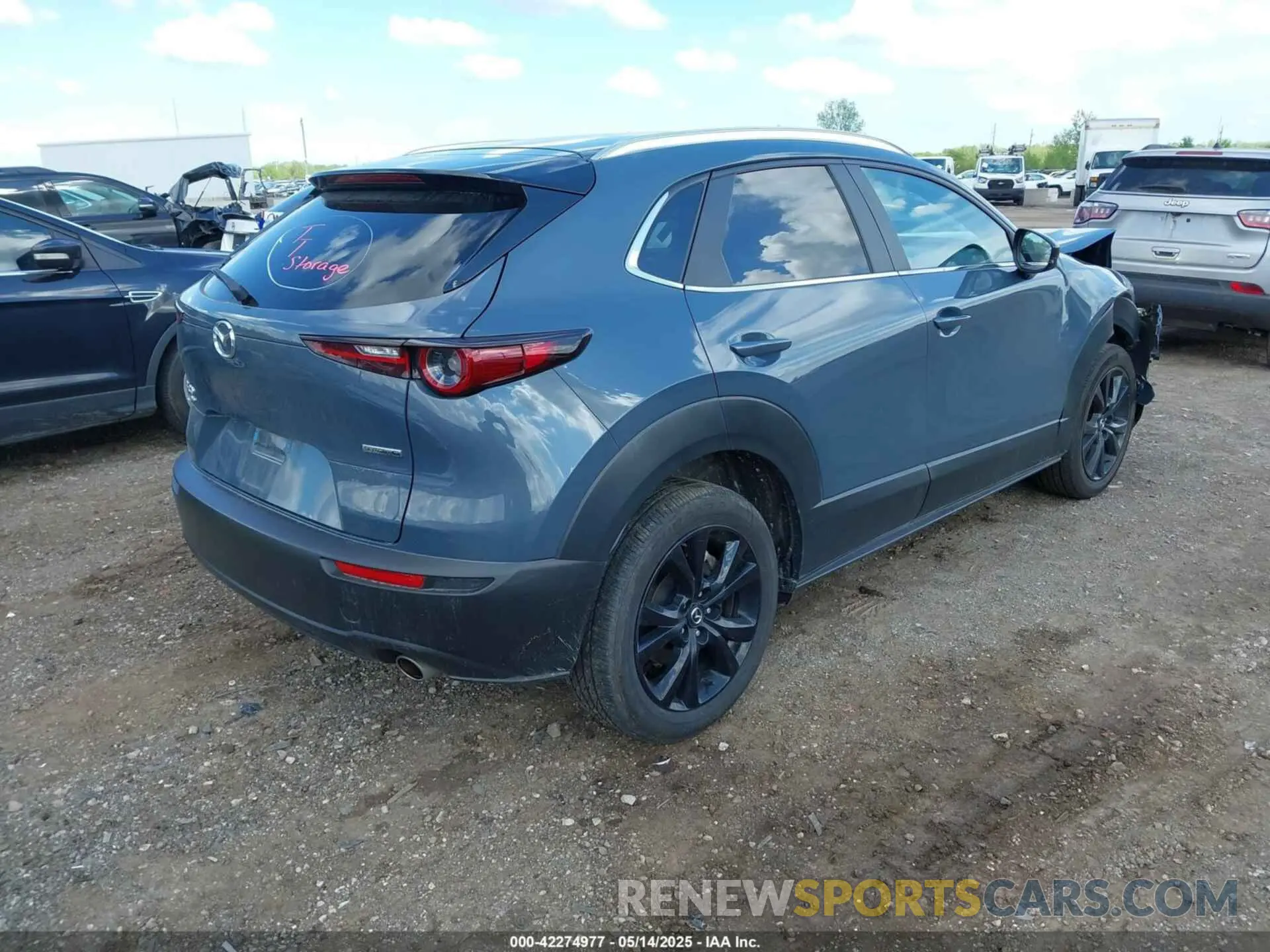 4 Фотография поврежденного автомобиля 3MVDMBCM3RM664365 MAZDA CX-30 2024