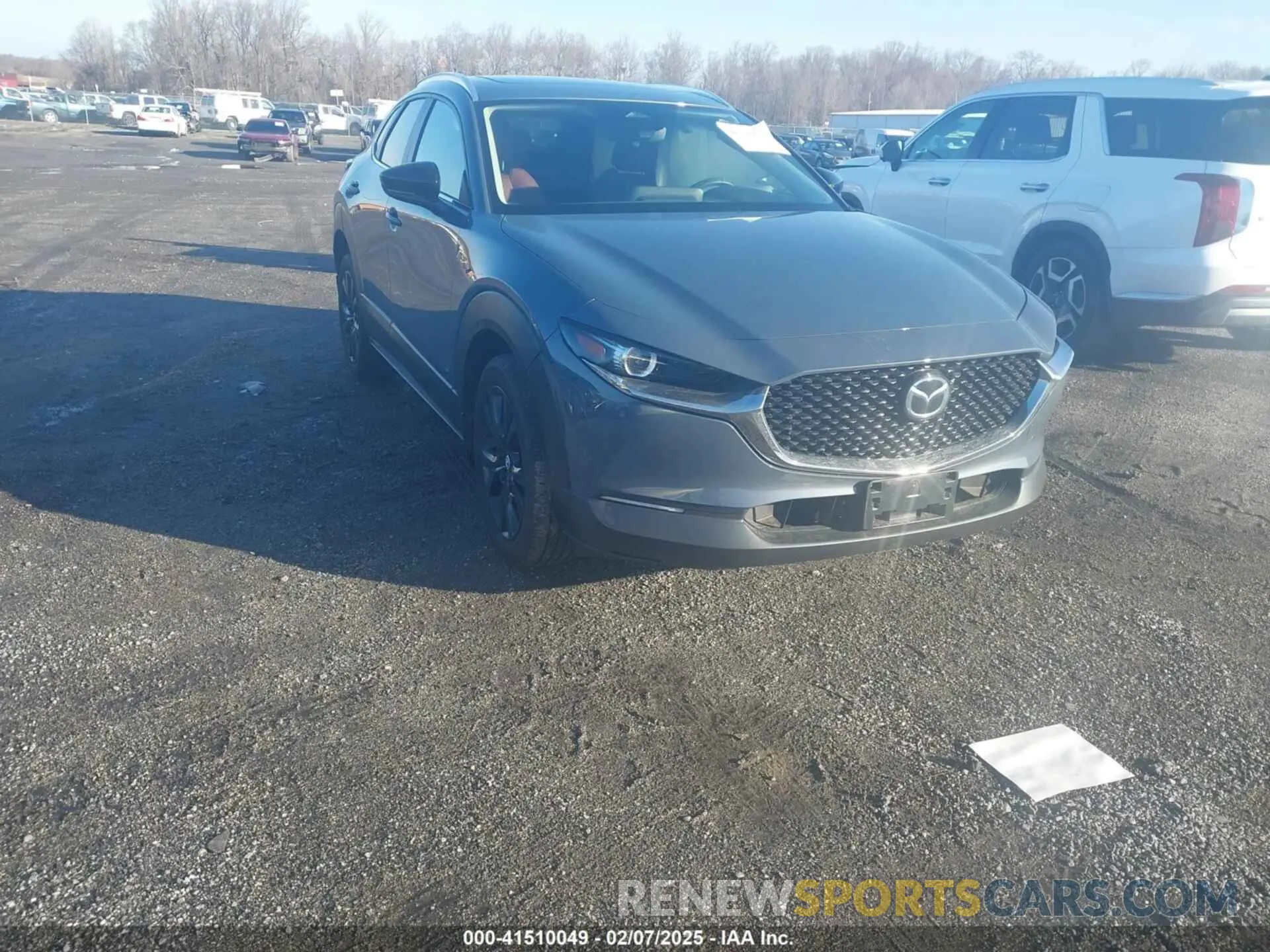 1 Photograph of a damaged car 3MVDMBCM3RM681330 MAZDA CX-30 2024