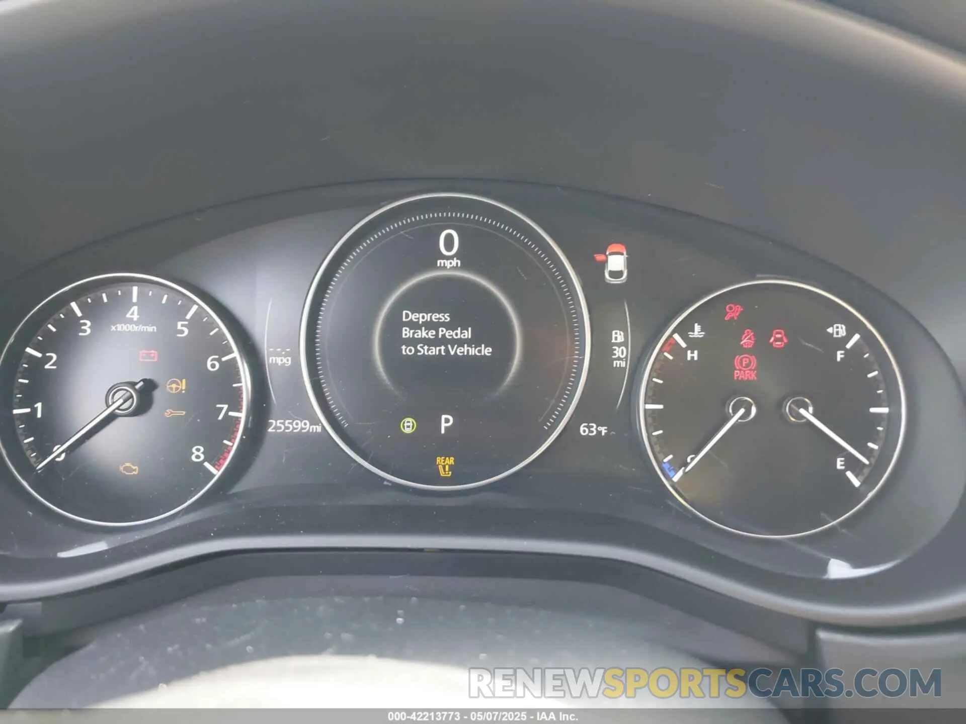 7 Фотография поврежденного автомобиля 3MVDMBCM6RM673142 MAZDA CX-30 2024