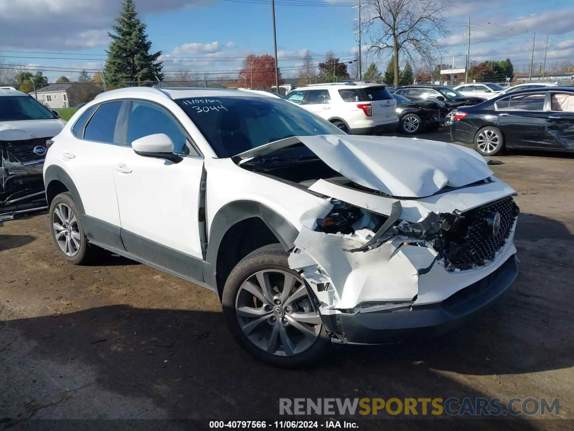 1 Фотография поврежденного автомобиля 3MVDMBCM8RM603044 MAZDA CX-30 2024