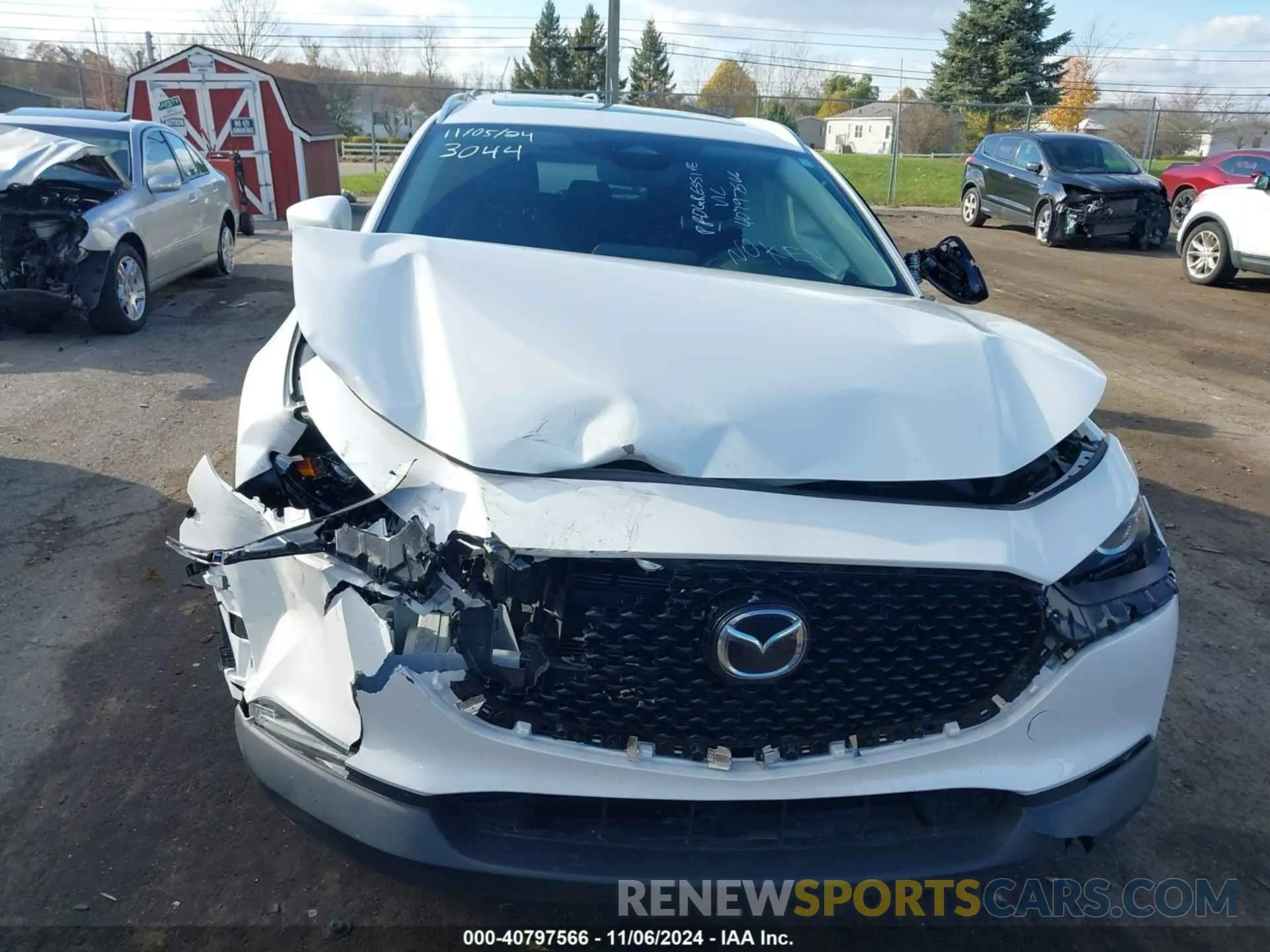 11 Фотография поврежденного автомобиля 3MVDMBCM8RM603044 MAZDA CX-30 2024