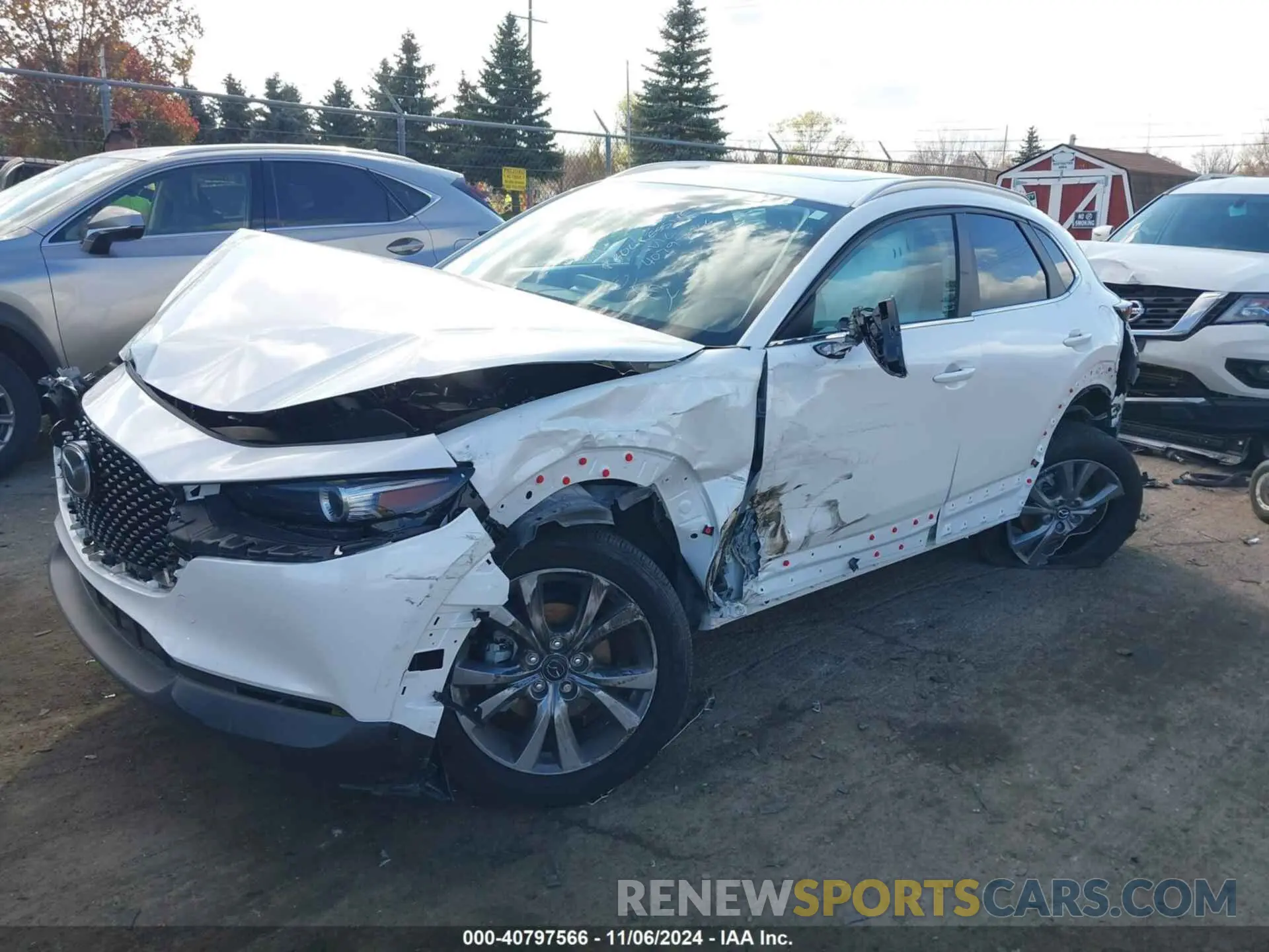 2 Фотография поврежденного автомобиля 3MVDMBCM8RM603044 MAZDA CX-30 2024