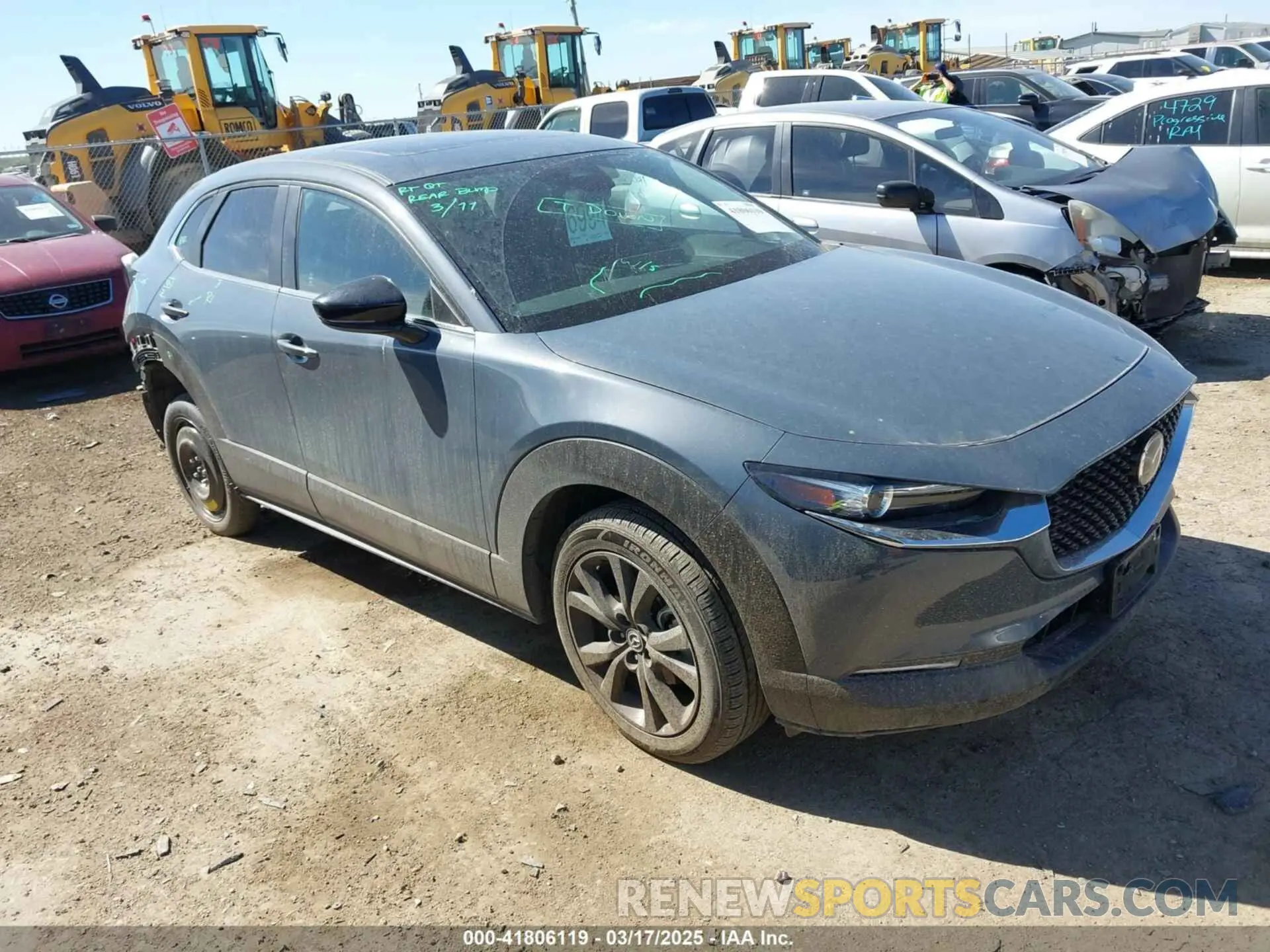 1 Photograph of a damaged car 3MVDMBCM8RM661994 MAZDA CX-30 2024