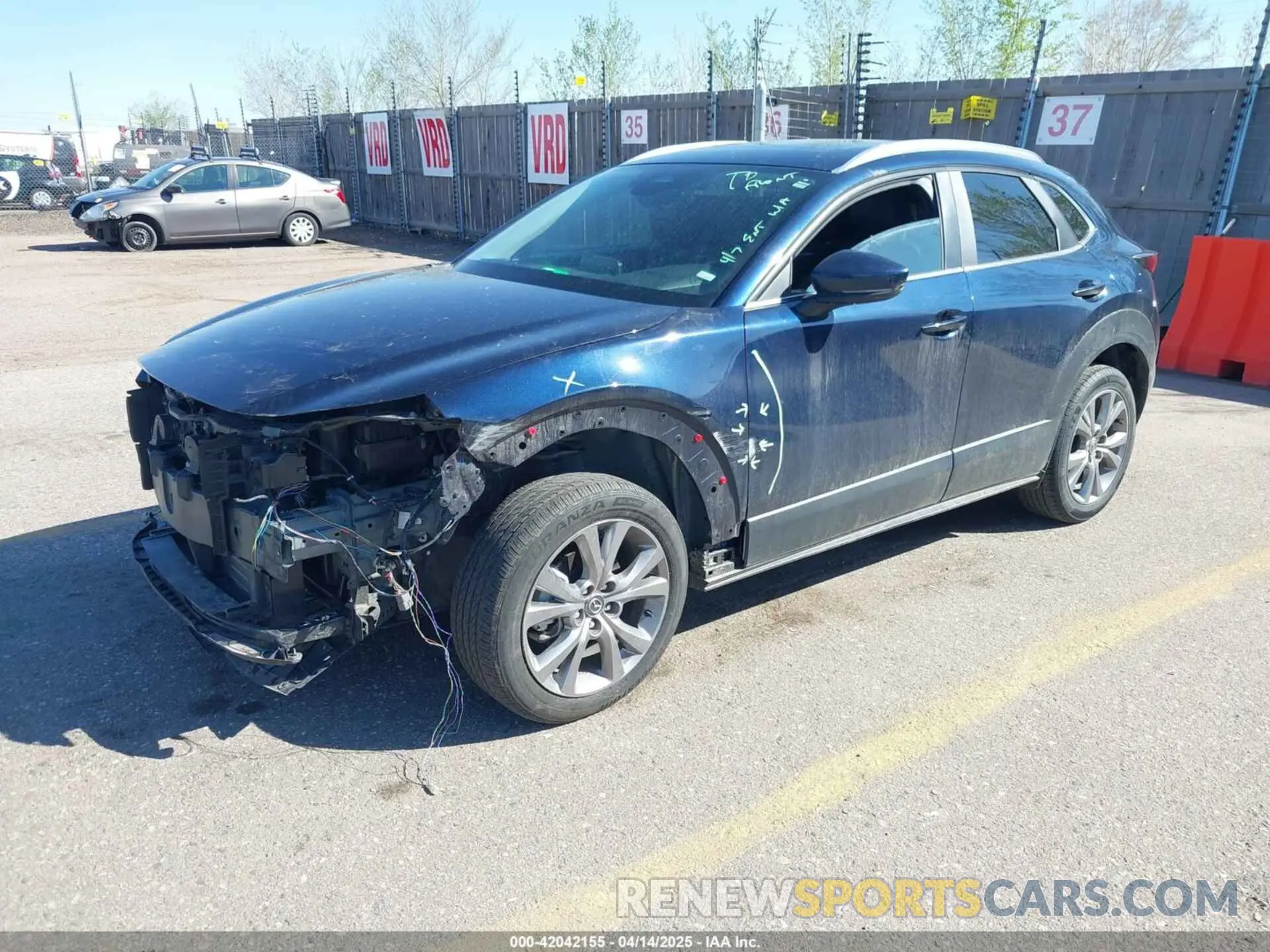 2 Фотография поврежденного автомобиля 3MVDMBCMXRM604020 MAZDA CX-30 2024