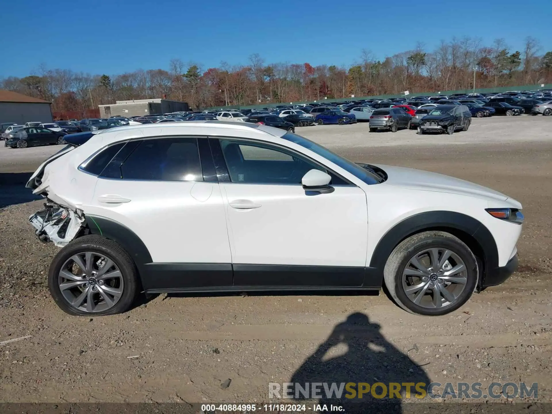 13 Фотография поврежденного автомобиля 3MVDMBDM0RM657503 MAZDA CX-30 2024
