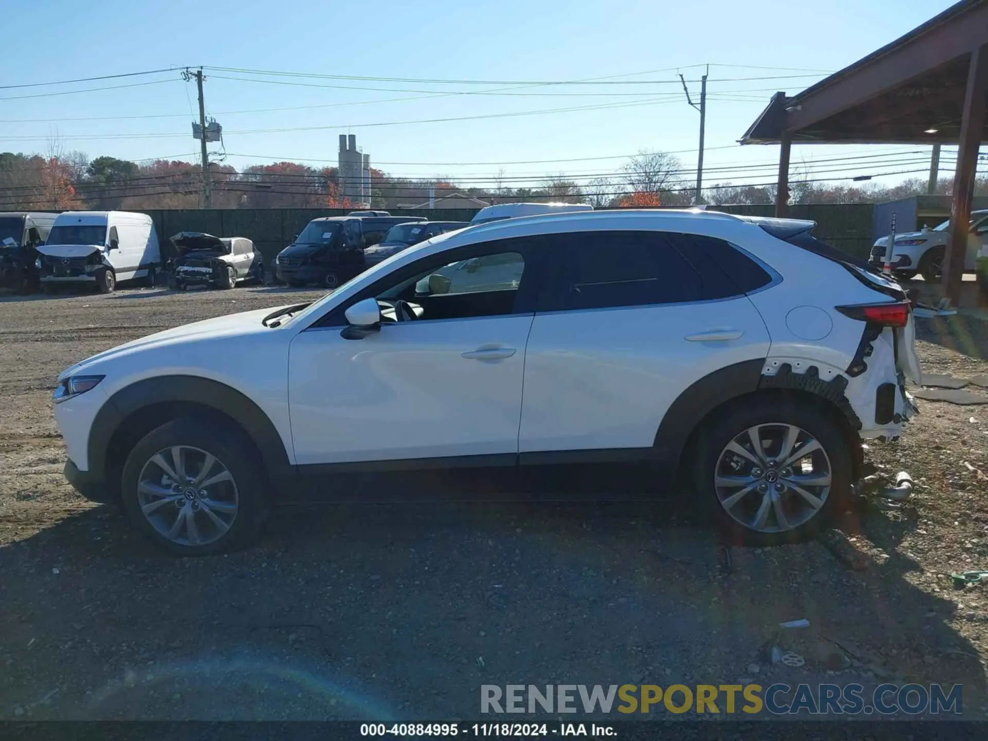 14 Фотография поврежденного автомобиля 3MVDMBDM0RM657503 MAZDA CX-30 2024