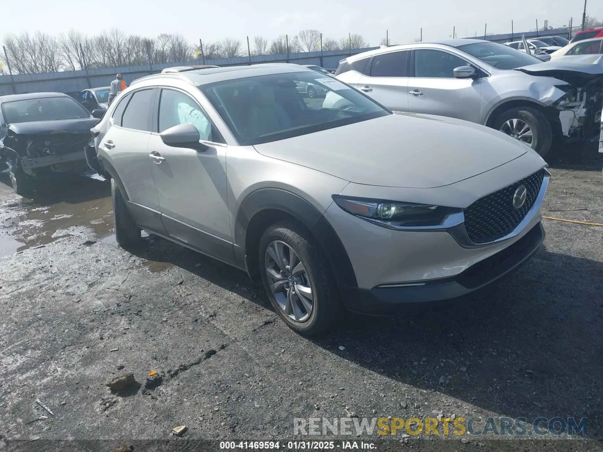 1 Photograph of a damaged car 3MVDMBDM3RM675235 MAZDA CX-30 2024