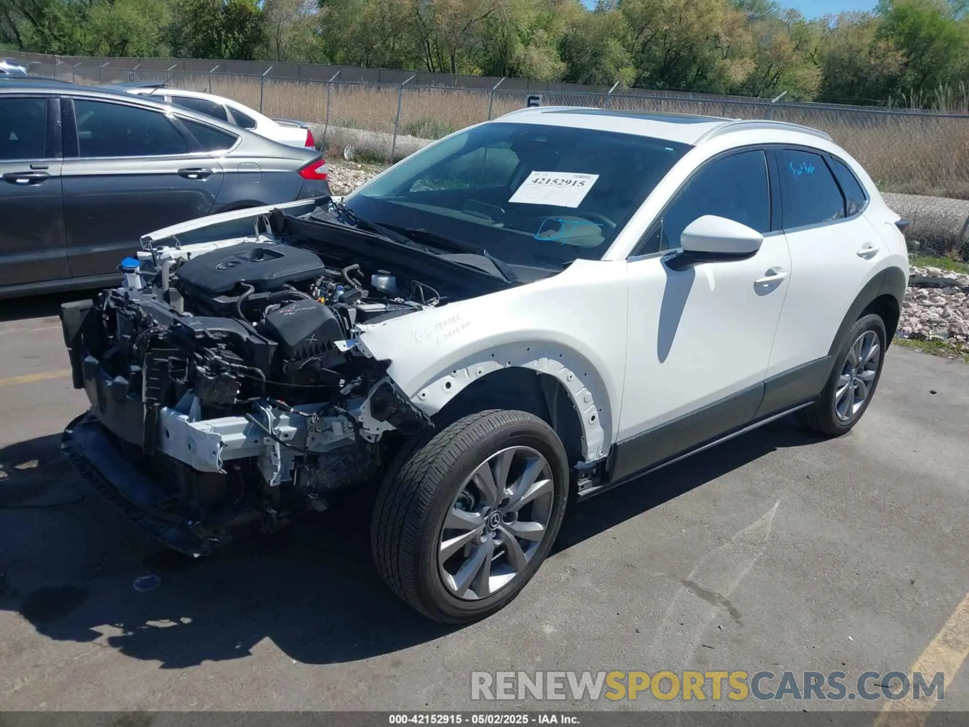 2 Фотография поврежденного автомобиля 3MVDMBDM8RM633580 MAZDA CX-30 2024