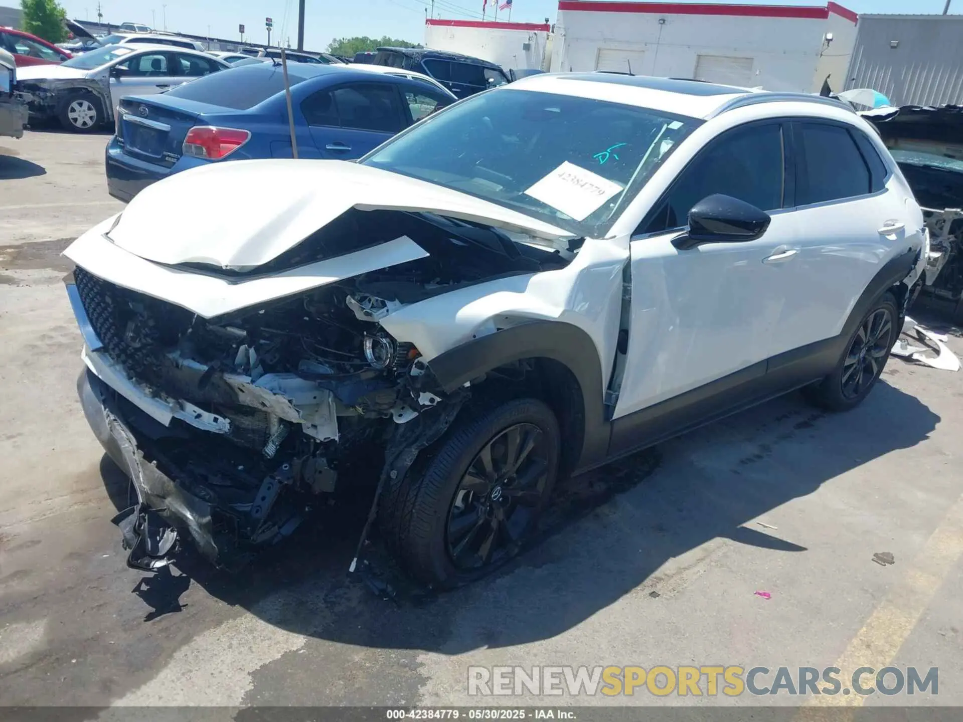 2 Photograph of a damaged car 3MVDMBDY6RM662238 MAZDA CX-30 2024