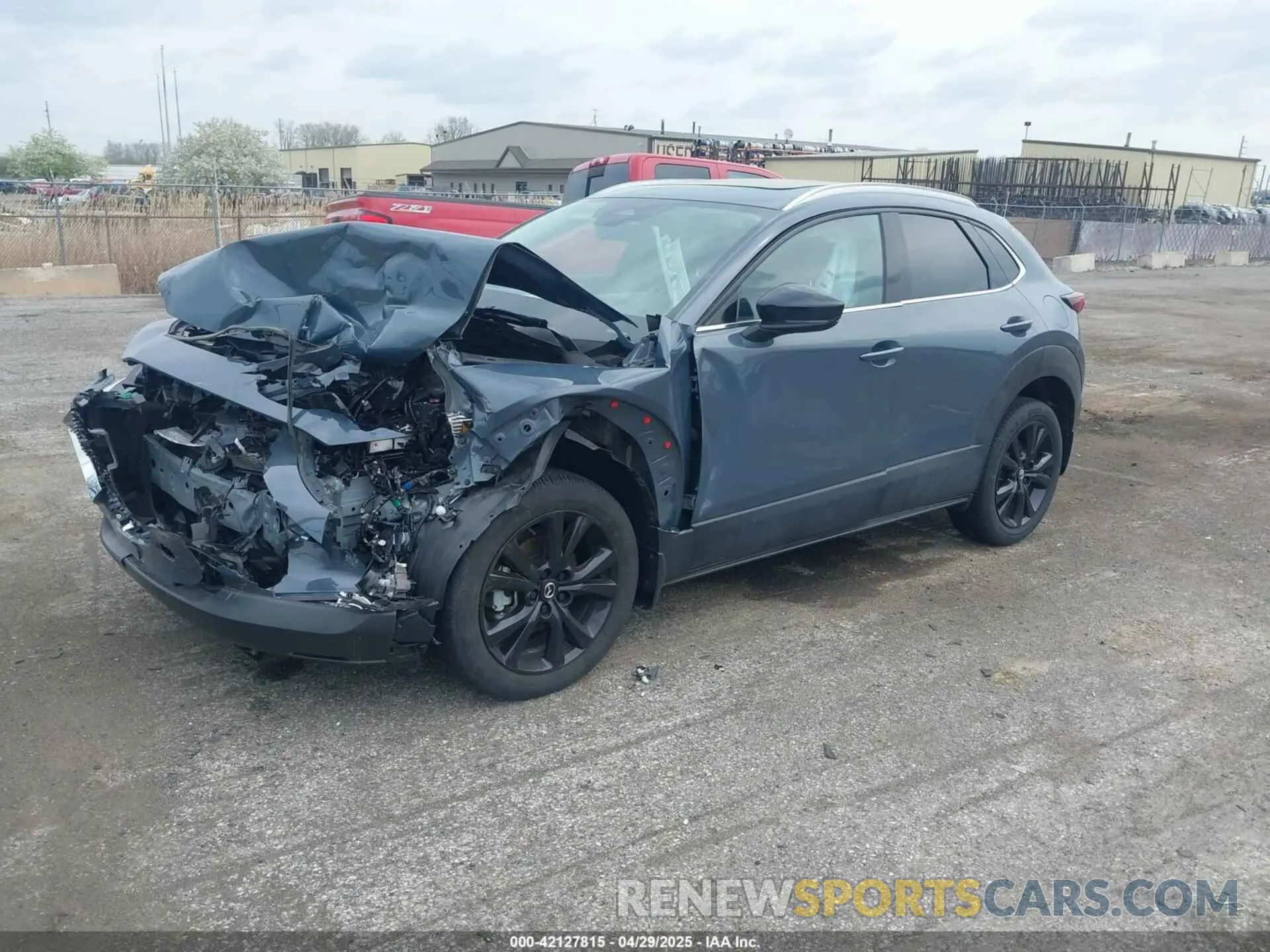 2 Photograph of a damaged car 3MVDMBDY7RM613744 MAZDA CX-30 2024