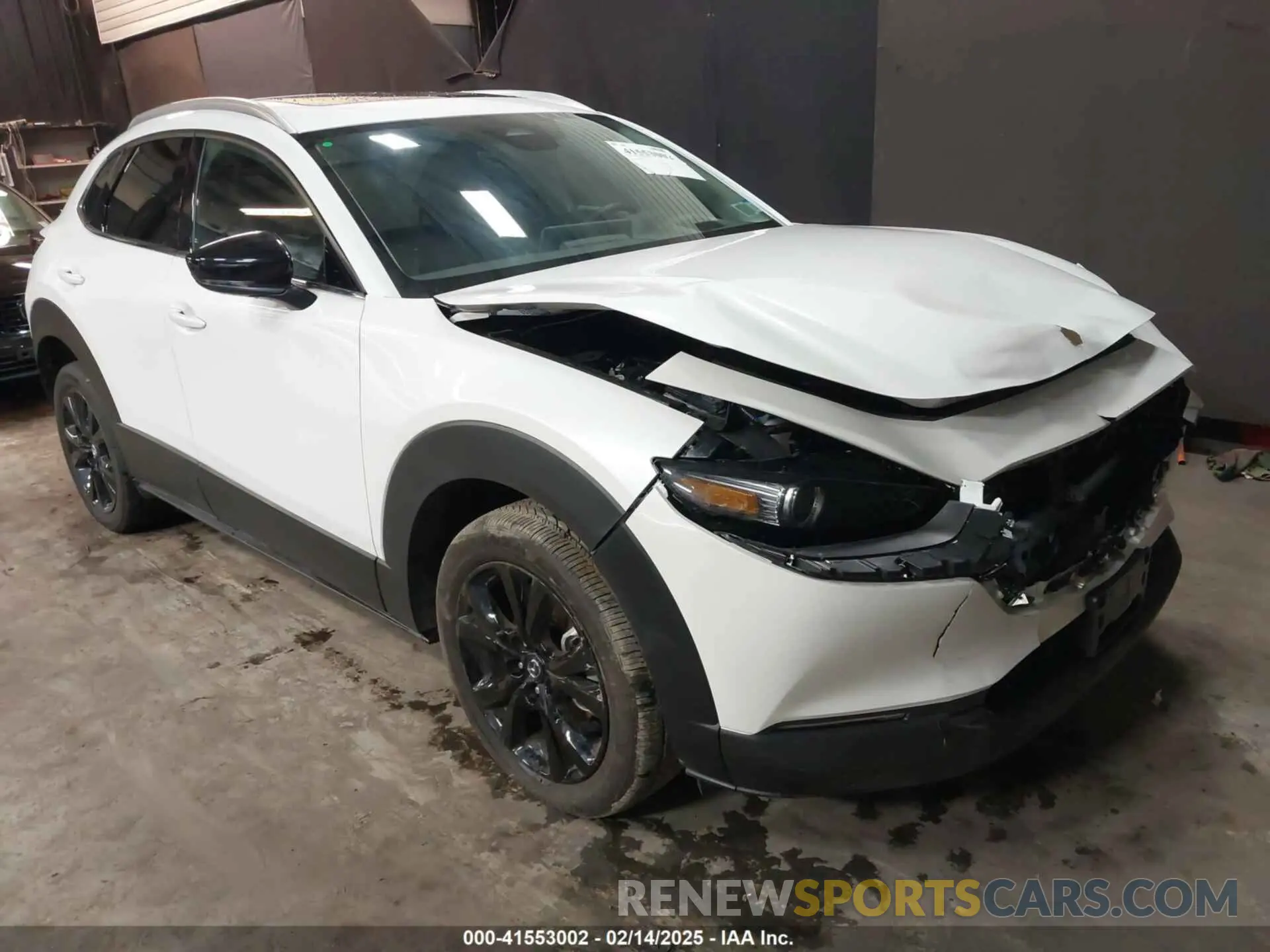 1 Photograph of a damaged car 3MVDMBDY7RM706554 MAZDA CX-30 2024