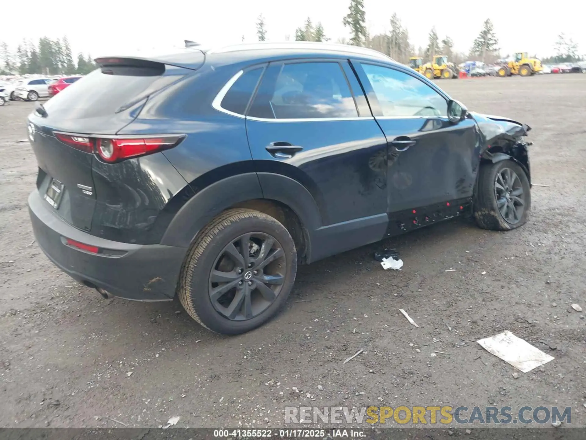 4 Photograph of a damaged car 3MVDMBEY7RM662229 MAZDA CX-30 2024