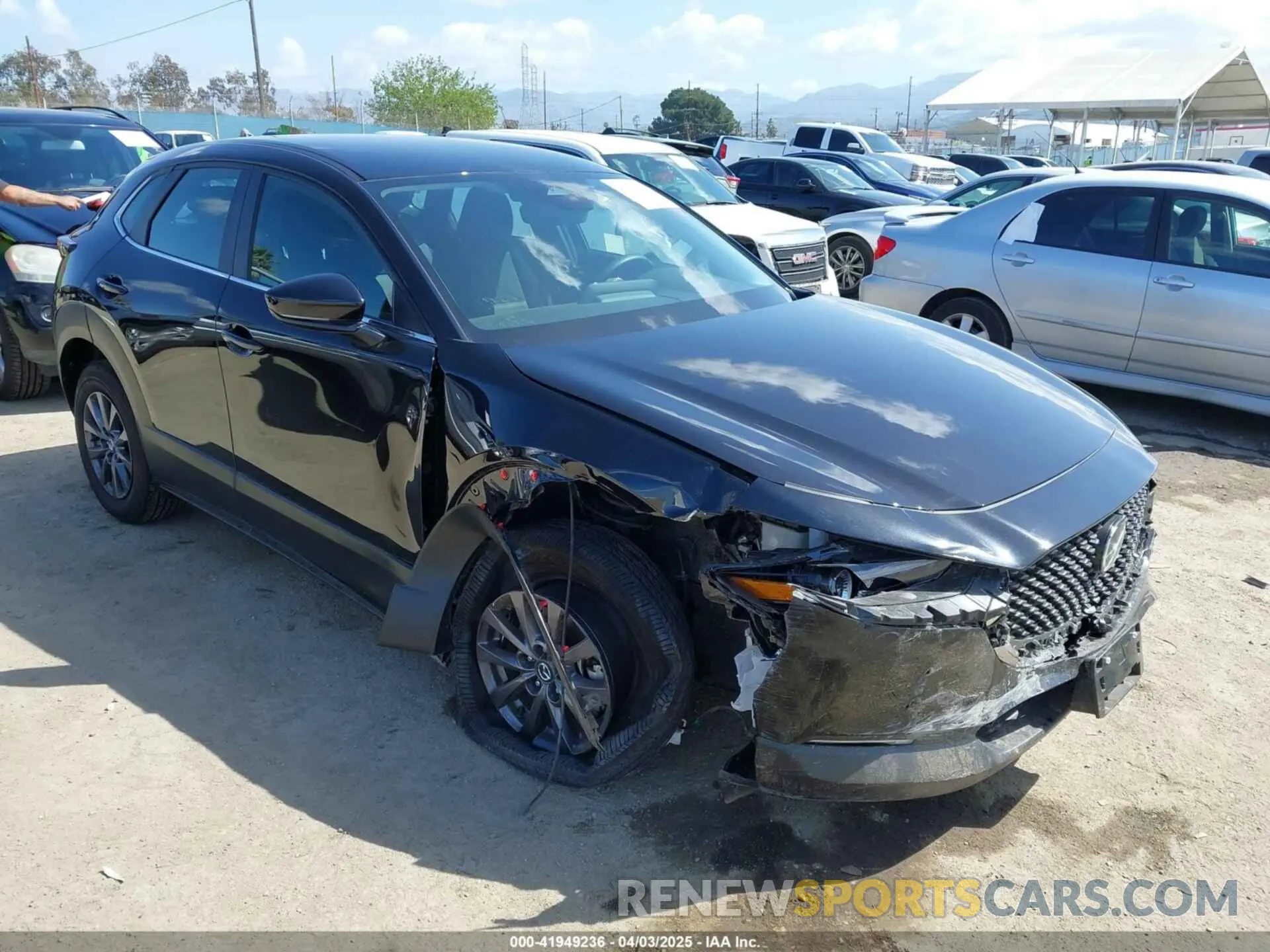 1 Photograph of a damaged car 3MVDMBAM0SM761466 MAZDA CX-30 2025