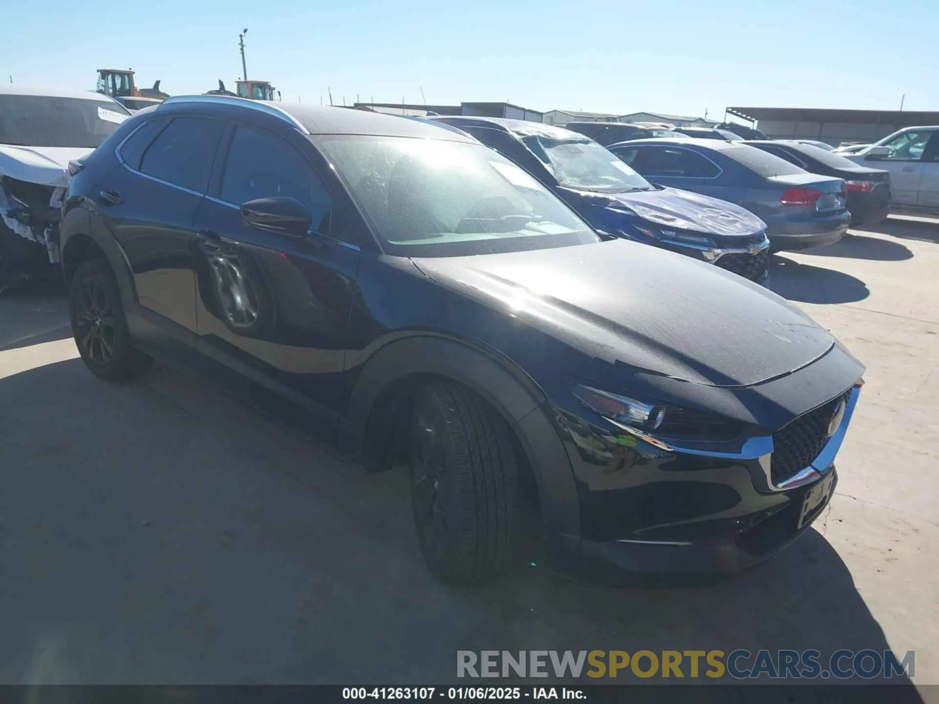 1 Photograph of a damaged car 3MVDMBBM0SM760087 MAZDA CX-30 2025