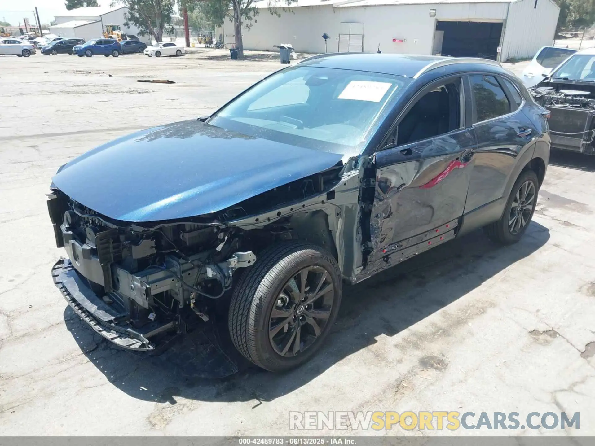 2 Photograph of a damaged car 3MVDMBBM1SM792238 MAZDA CX-30 2025