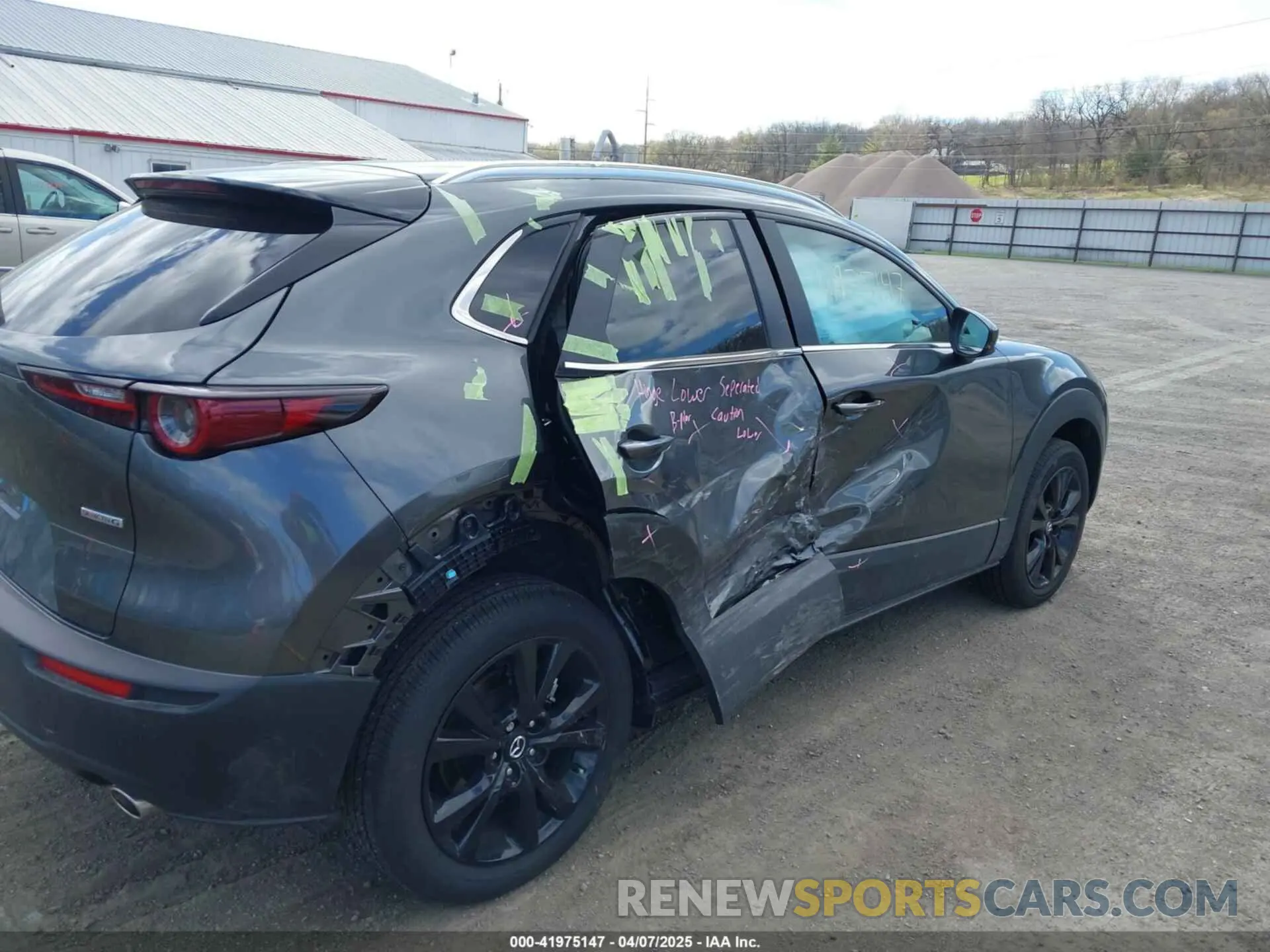 6 Фотография поврежденного автомобиля 3MVDMBBM3SM780382 MAZDA CX-30 2025