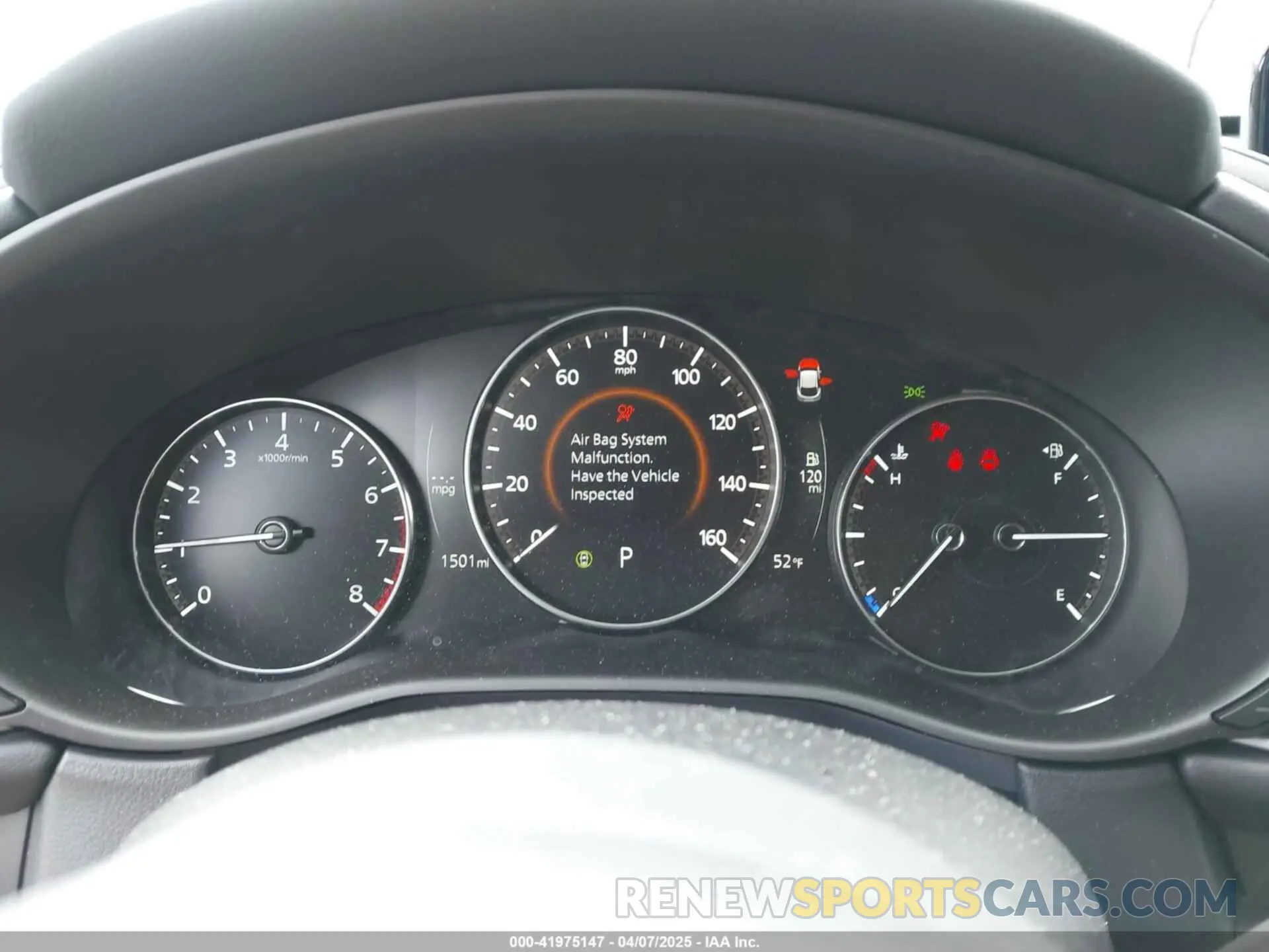 7 Фотография поврежденного автомобиля 3MVDMBBM3SM780382 MAZDA CX-30 2025
