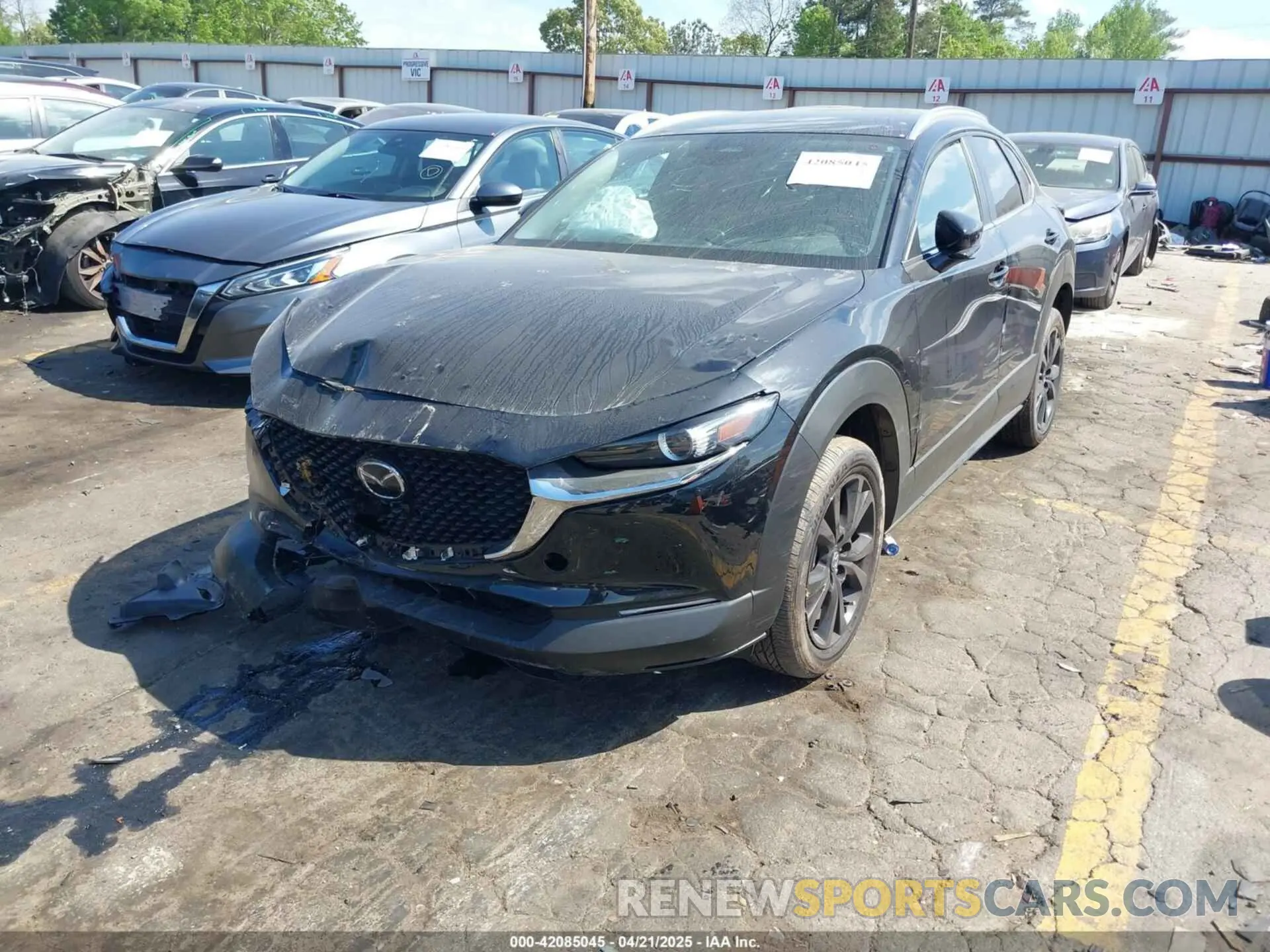 2 Фотография поврежденного автомобиля 3MVDMBBM3SM784464 MAZDA CX-30 2025