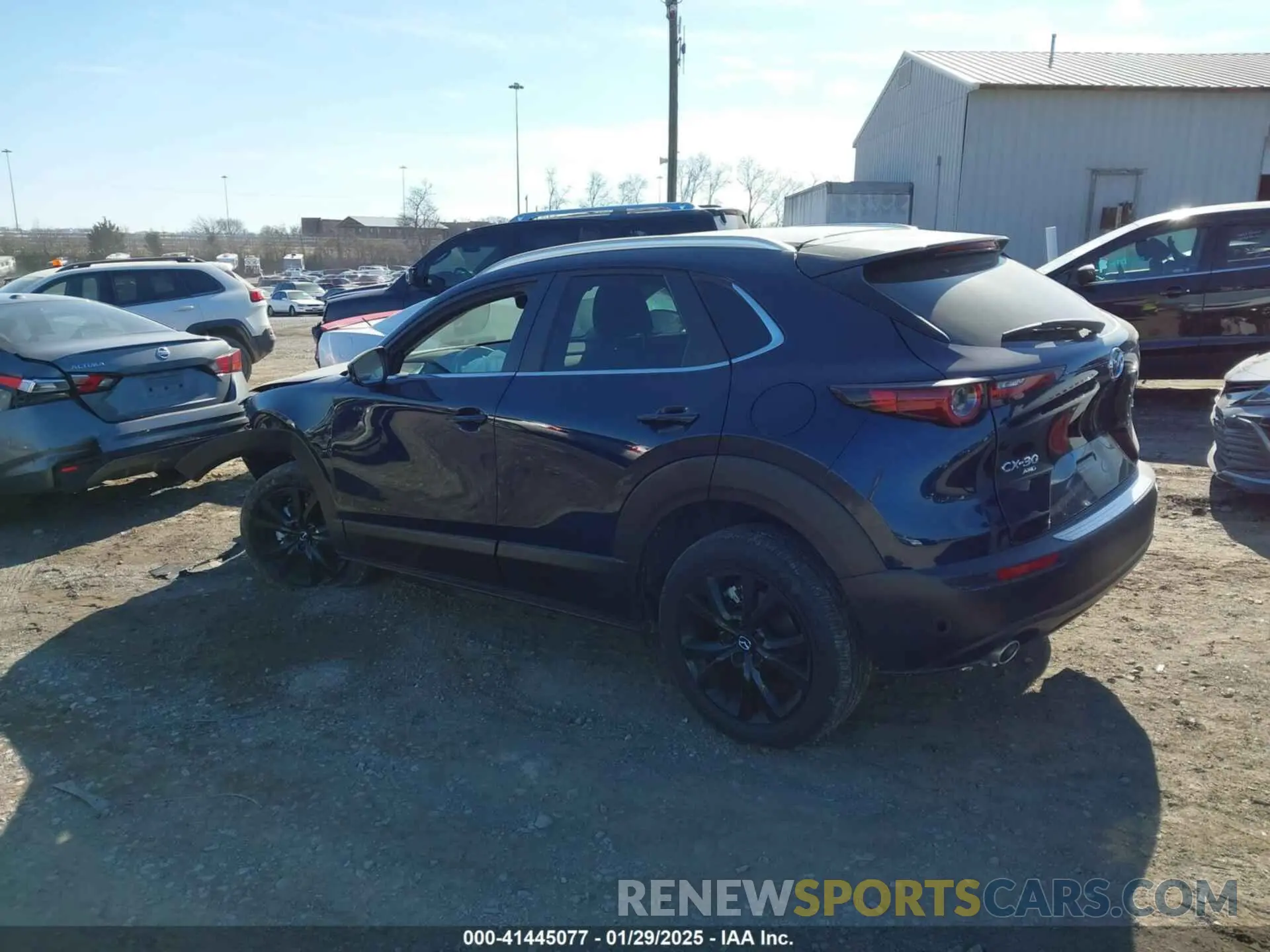 3 Фотография поврежденного автомобиля 3MVDMBBM5SM760652 MAZDA CX-30 2025