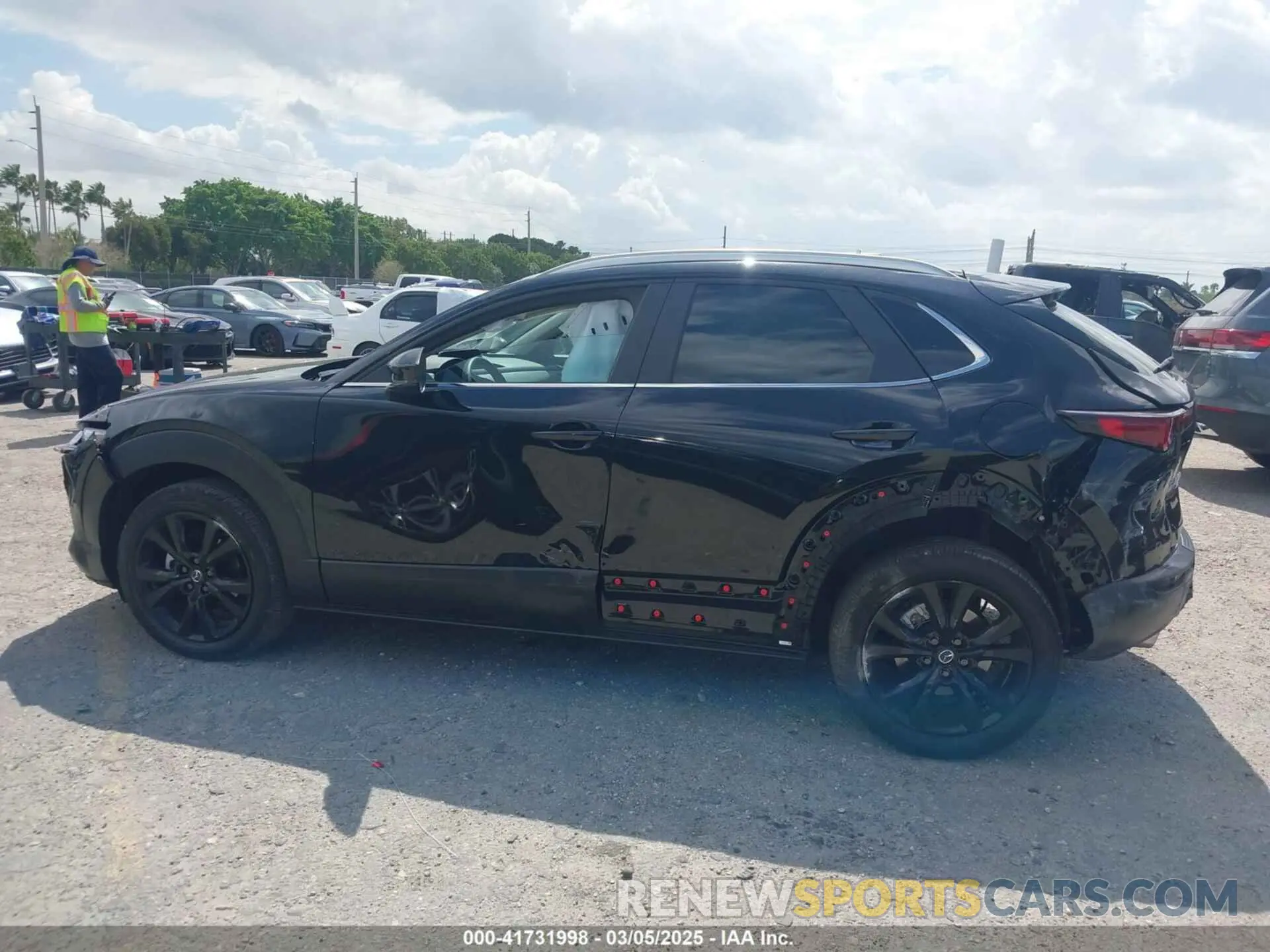 14 Photograph of a damaged car 3MVDMBBMXSM783828 MAZDA CX-30 2025