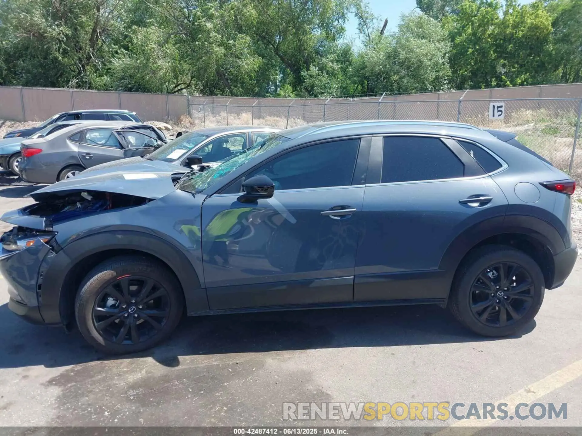 14 Photograph of a damaged car 3MVDMBCM1SM806945 MAZDA CX-30 2025