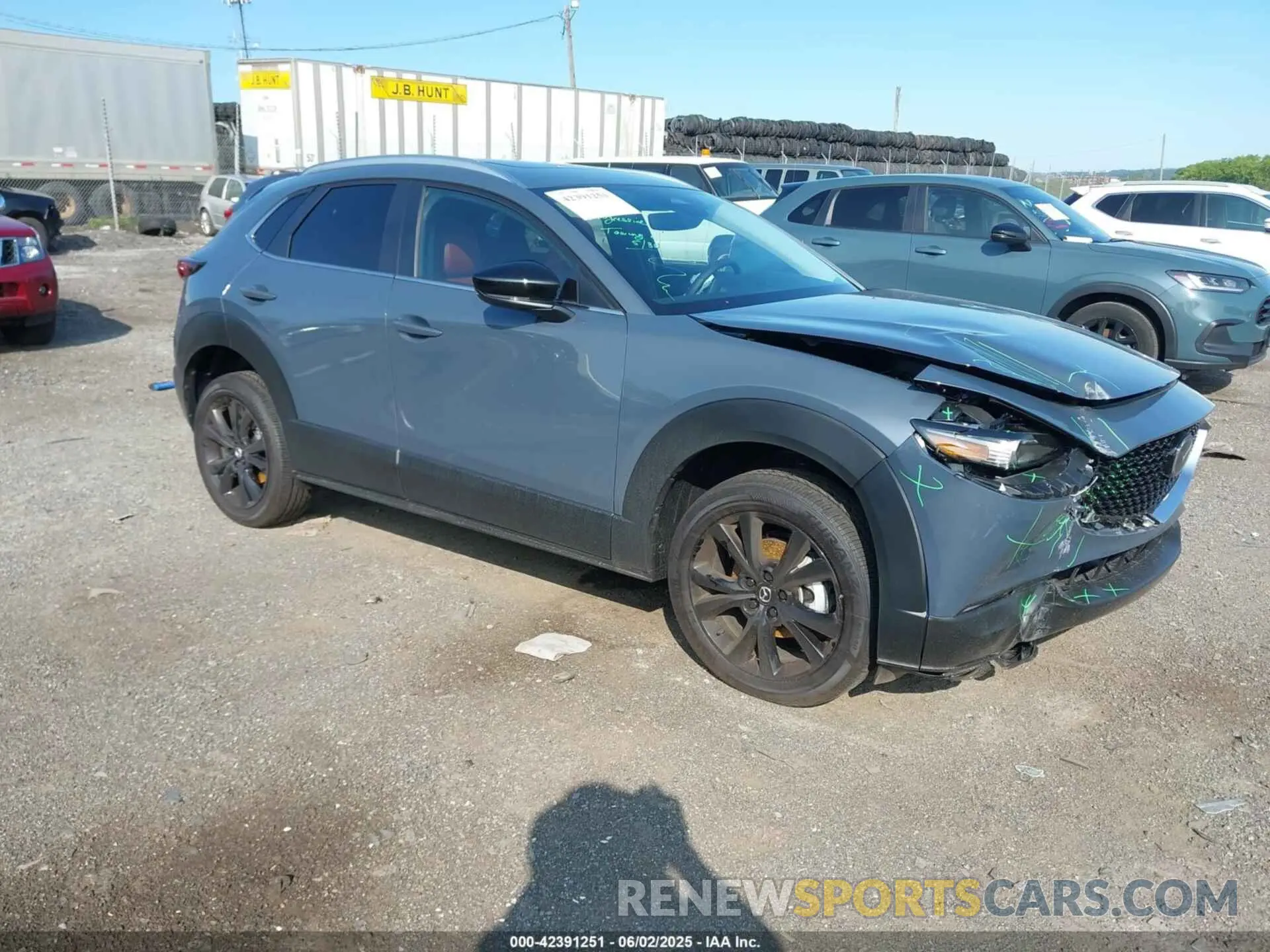 1 Photograph of a damaged car 3MVDMBCM2SM804234 MAZDA CX-30 2025