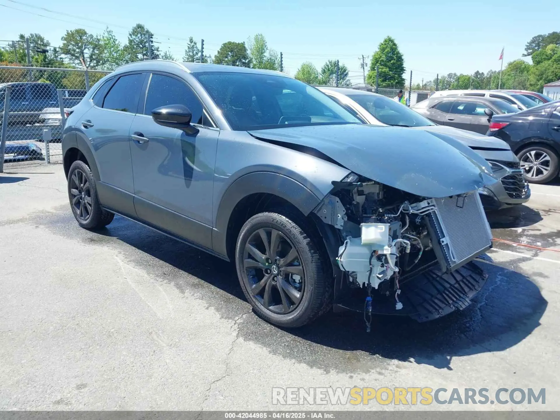 1 Photograph of a damaged car 3MVDMBCM3SM803447 MAZDA CX-30 2025