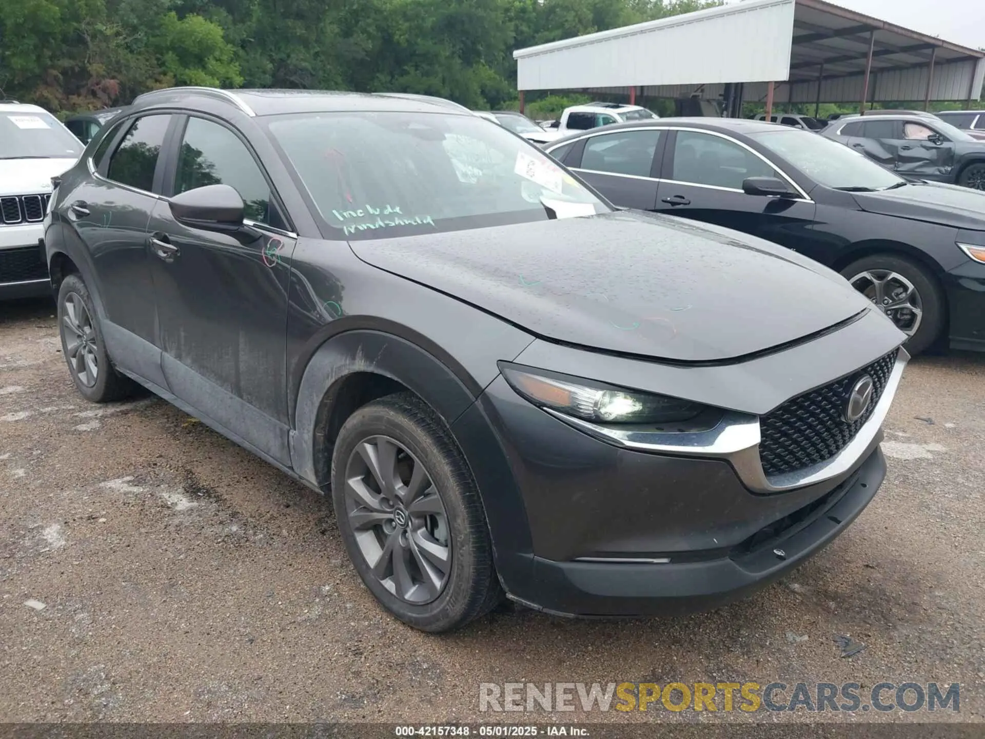 1 Photograph of a damaged car 3MVDMBCM4SM752198 MAZDA CX-30 2025