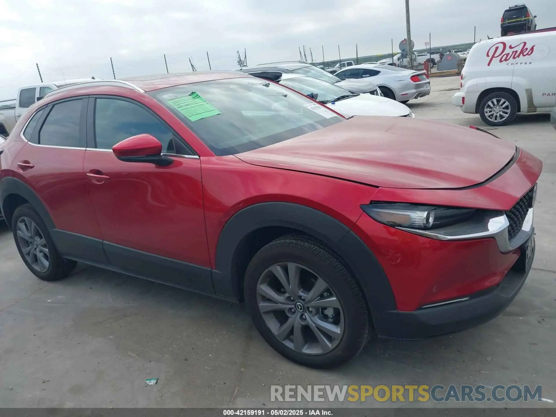 14 Photograph of a damaged car 3MVDMBCM8SM793580 MAZDA CX-30 2025