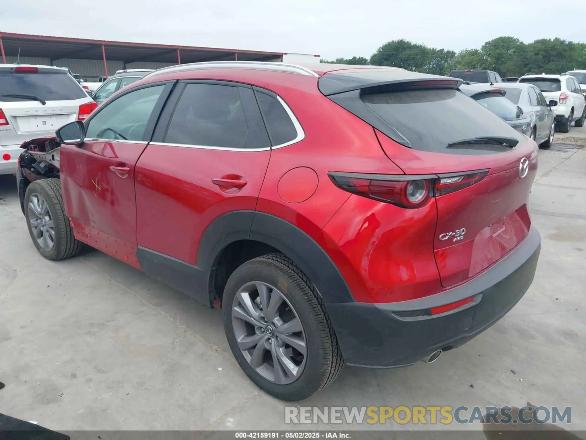 3 Photograph of a damaged car 3MVDMBCM8SM793580 MAZDA CX-30 2025