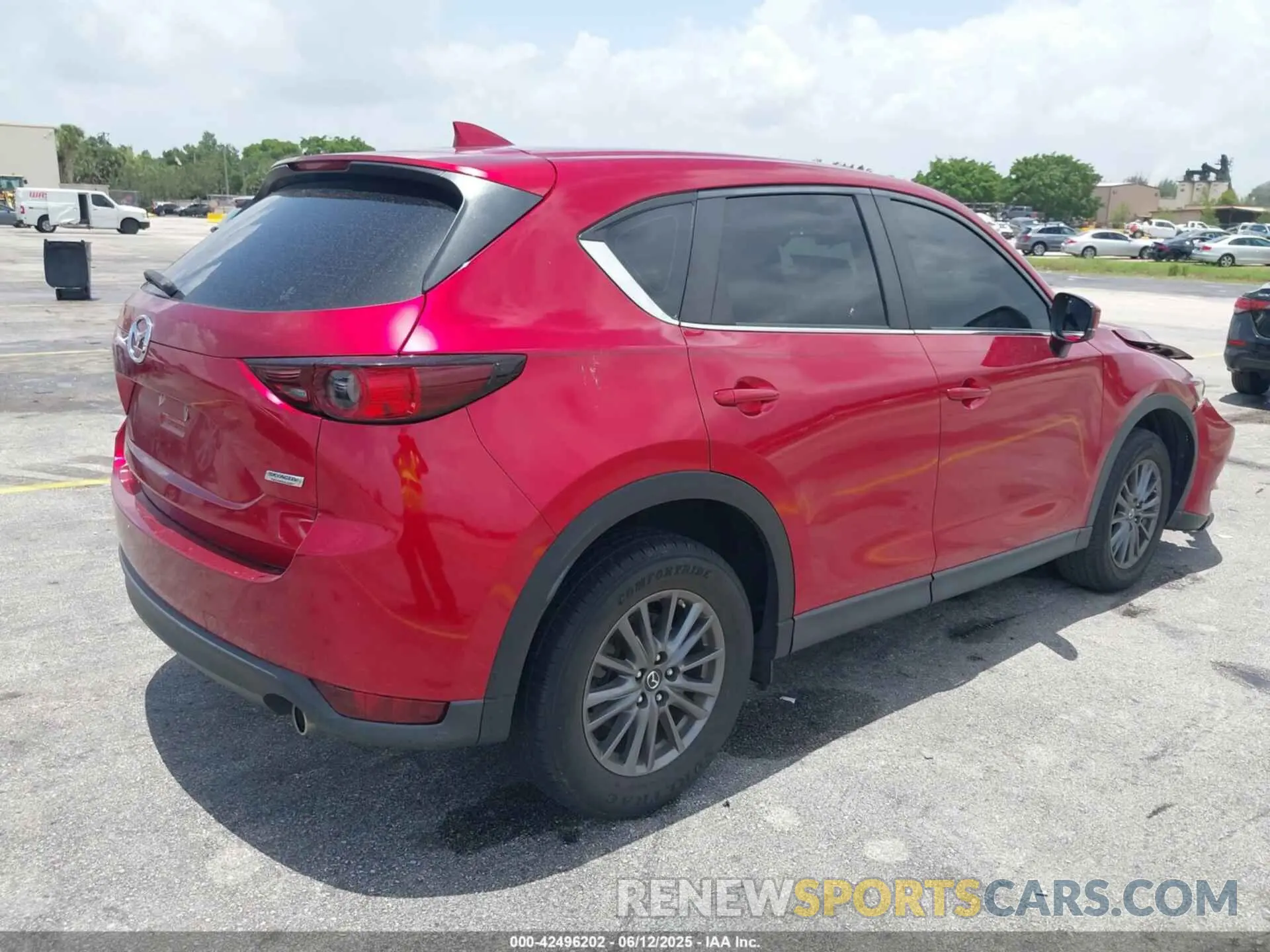 4 Photograph of a damaged car JM3KFABM1K1502131 MAZDA CX-5 2019