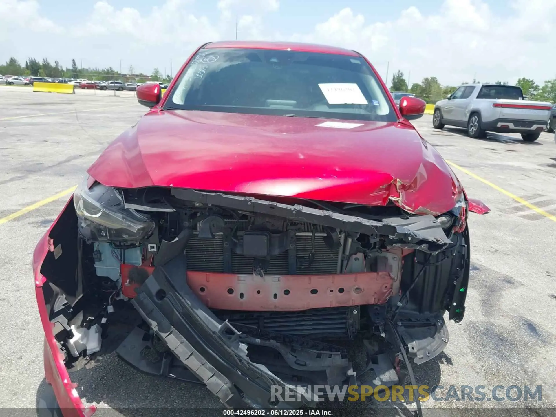 6 Photograph of a damaged car JM3KFABM1K1502131 MAZDA CX-5 2019