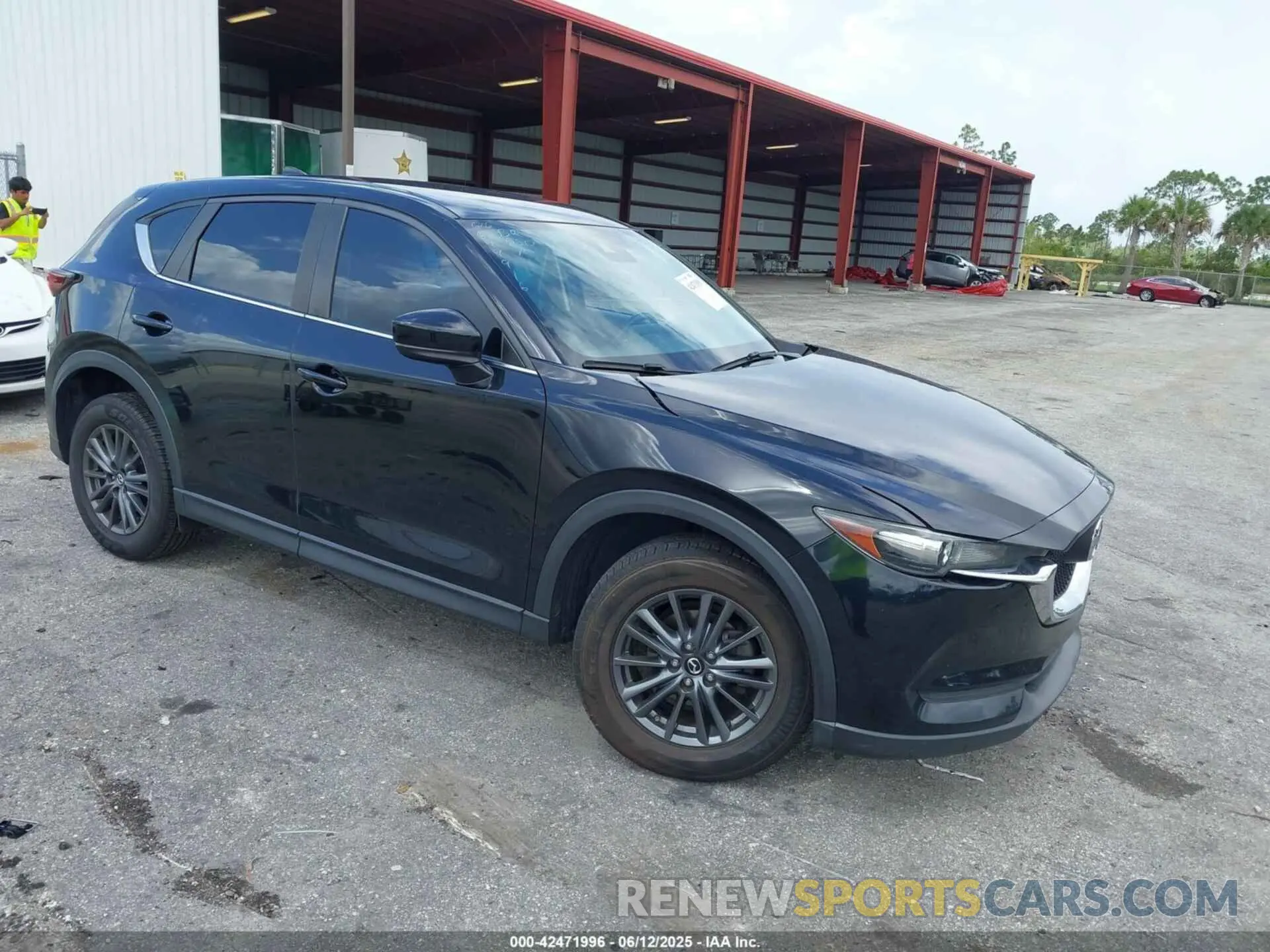 1 Photograph of a damaged car JM3KFABM1K1699916 MAZDA CX-5 2019